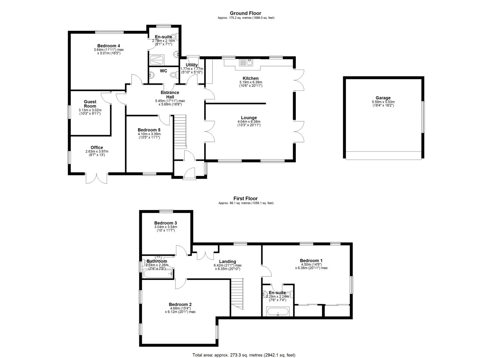 Oak House, 1, Lodge Road, Sandbach floorplan