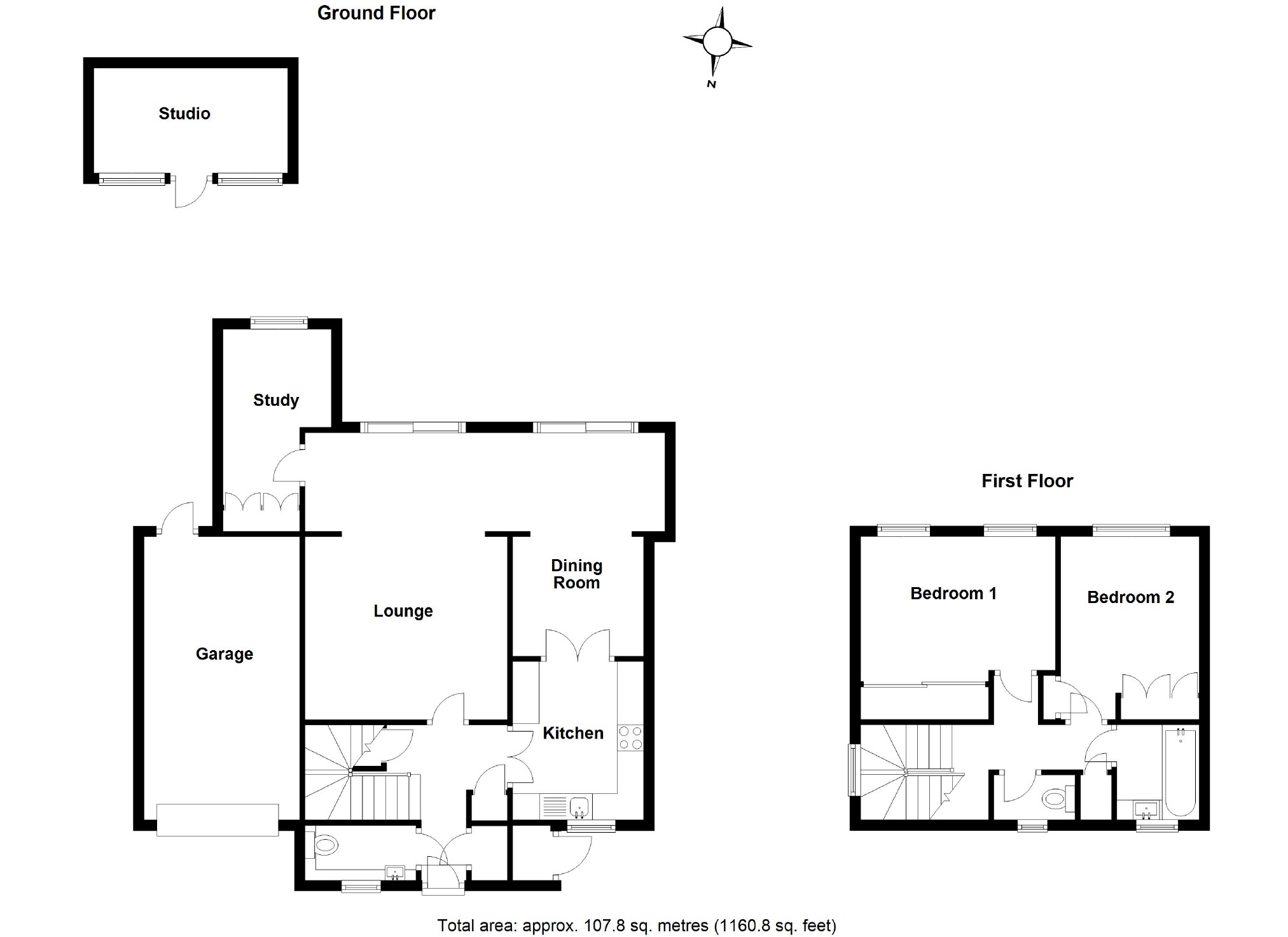 4, Bawdsey Close, Hertfordshire floorplan