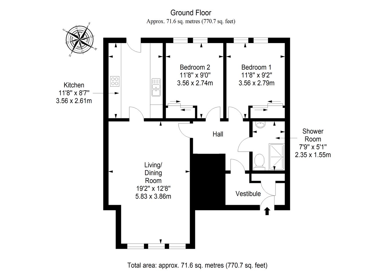 36, Skeith Road, Anstruther floorplan