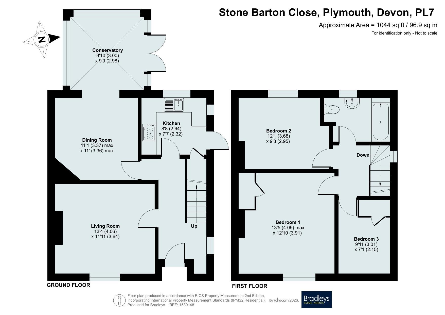 Plympton Devon, Devon floorplan