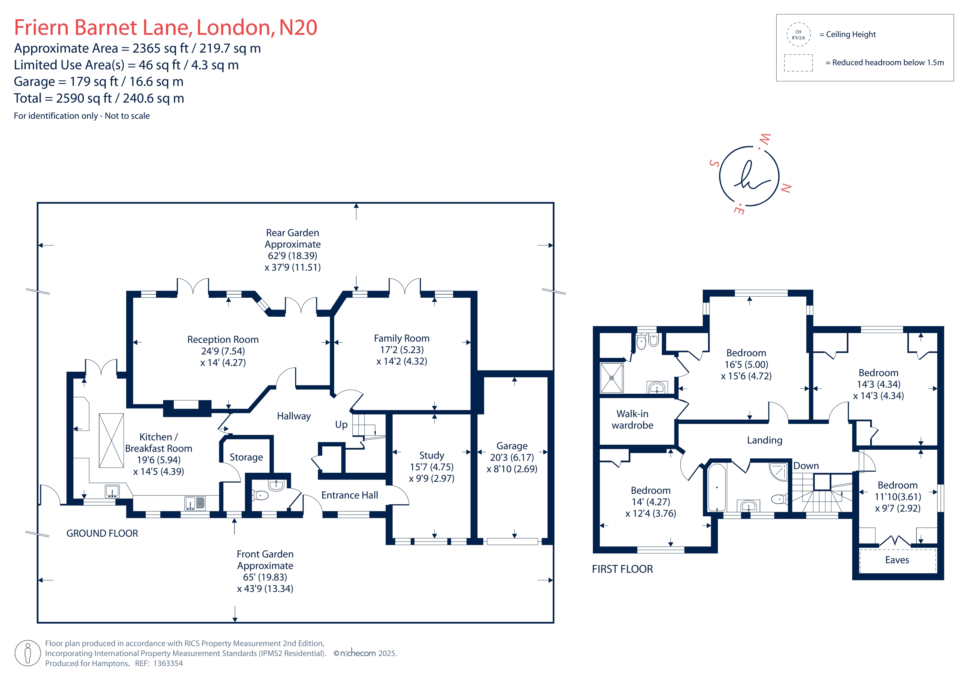 Friern Barnet Lane, Whetstone, N20 floorplan