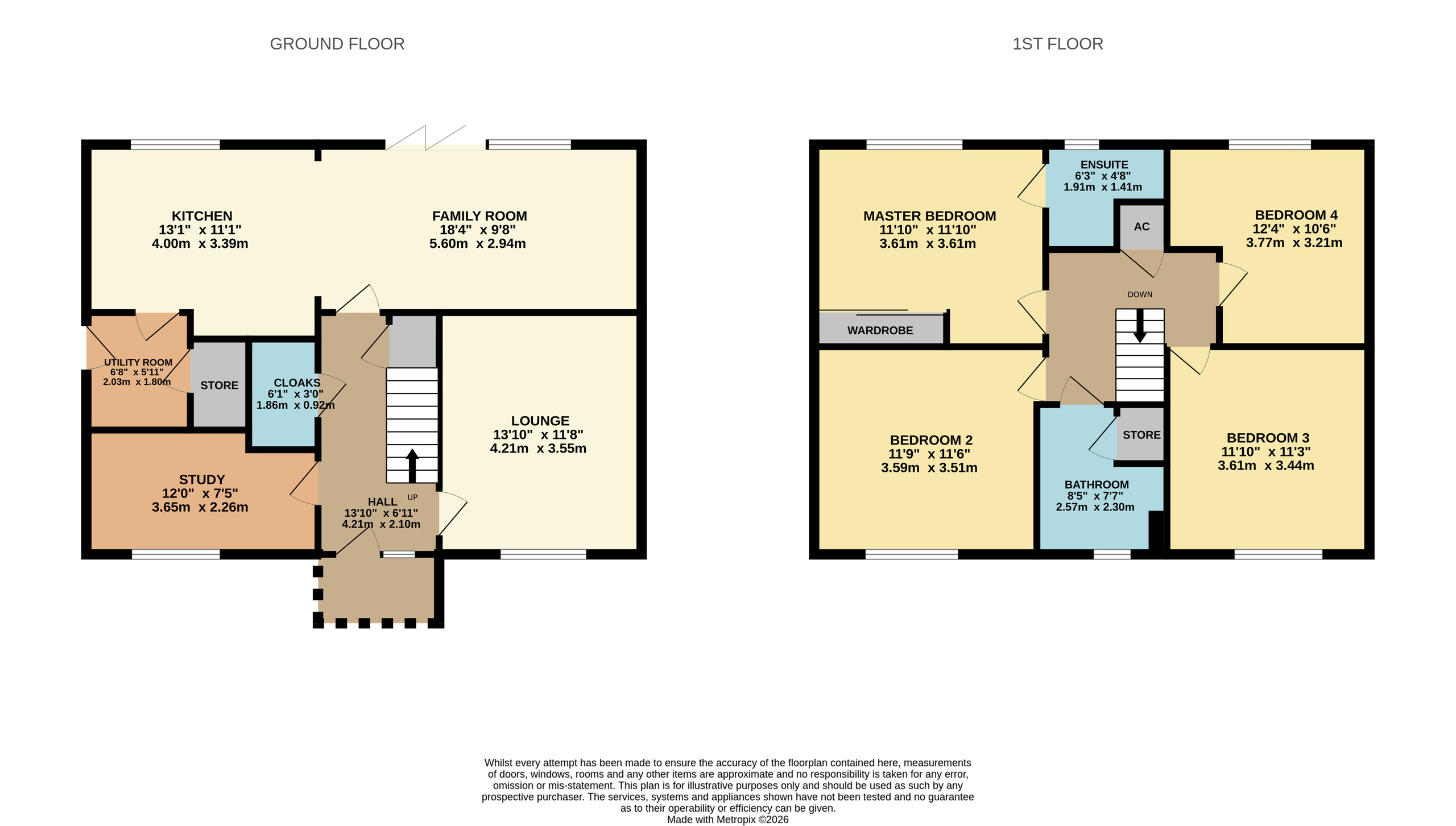 Plot 1, The Burtle, Ilminster floorplan