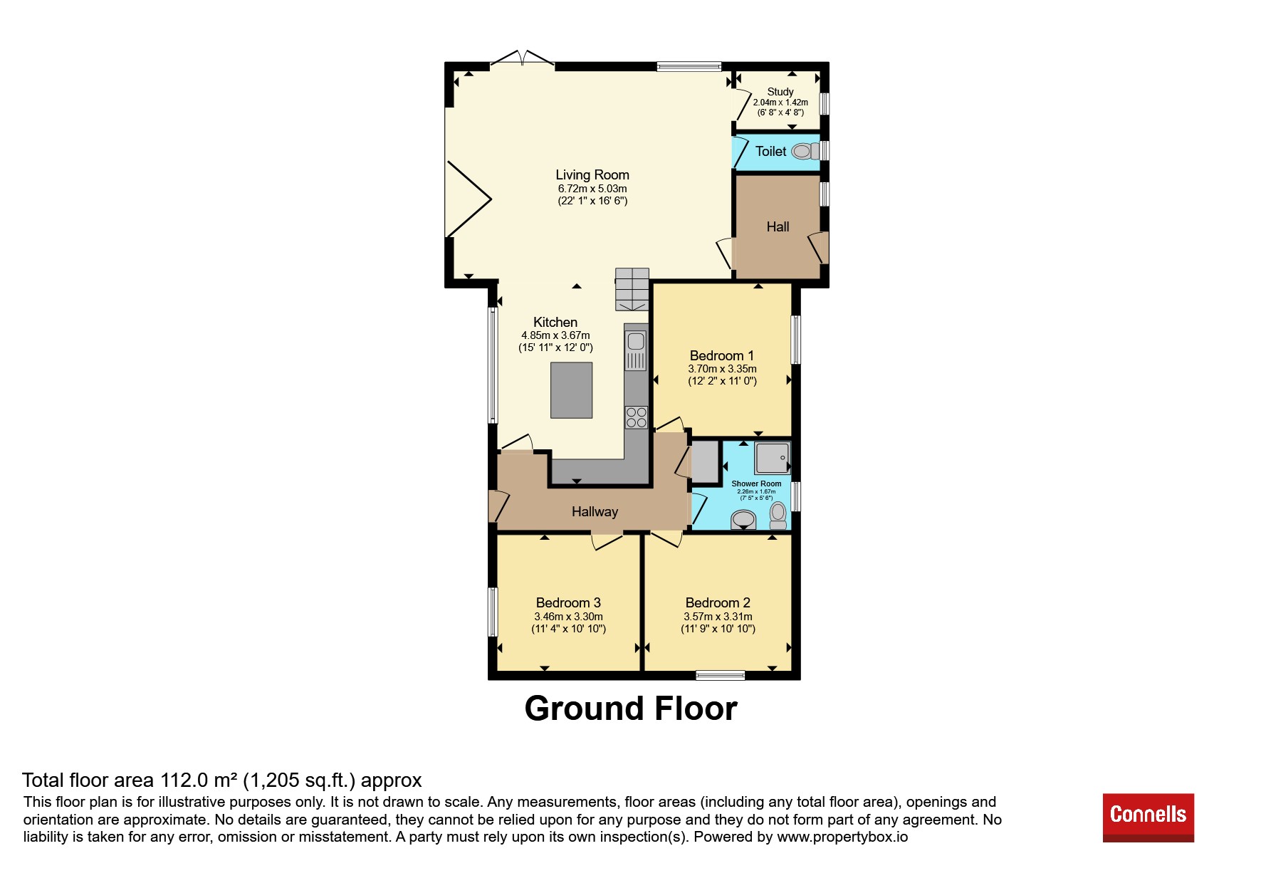 End-O-Moor, Hele Lane To Brag Lane, Plymouth floorplan