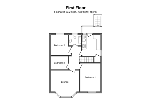 Crystal Avenue, Hornchurch floorplan