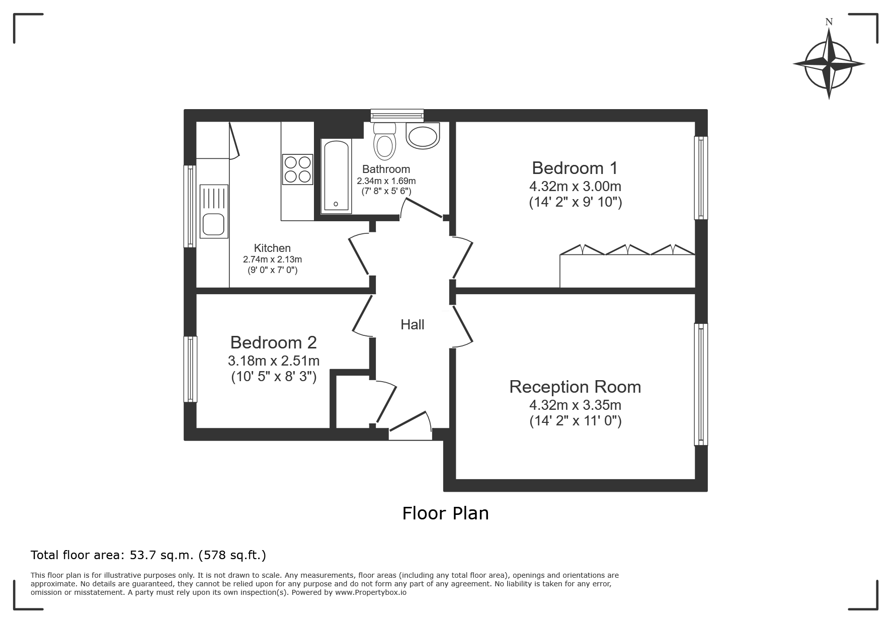 33, Kaybridge Close, High Wycombe floorplan