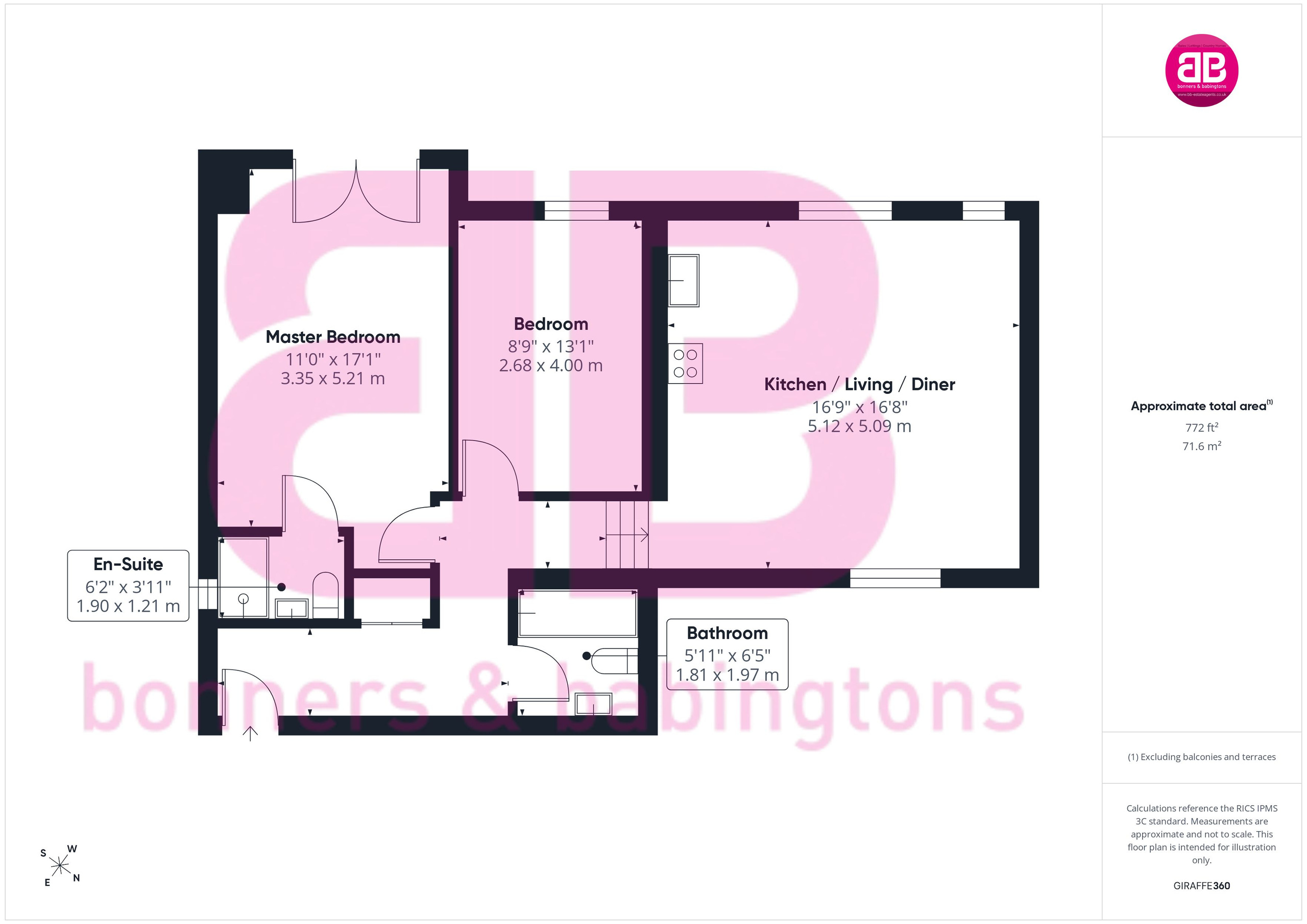 Flat 4, Jordans Mews, Aylesbury floorplan