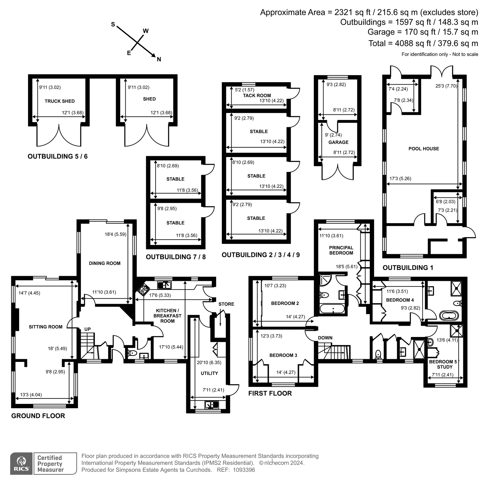 Shere Road, West Horsley floorplan
