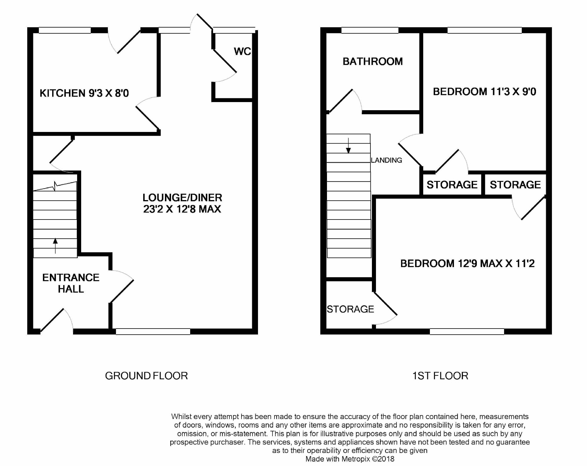 2 Bedrooms Terraced house for sale in Gay Links, Basildon, Essex SS14