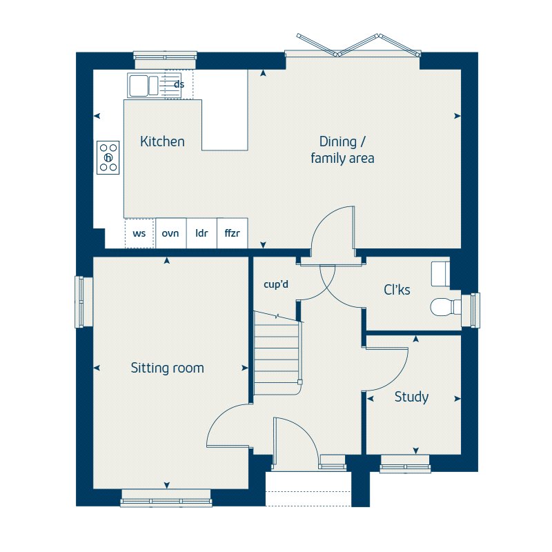The Juniper, Tavistock floorplan