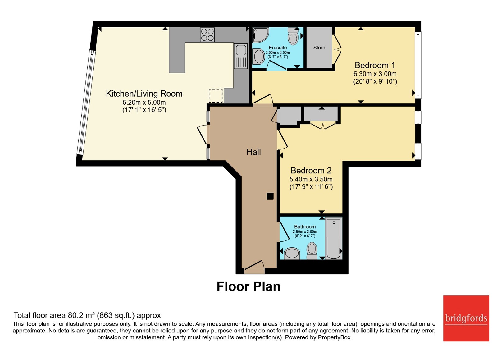 11, Portland House, Manchester floorplan