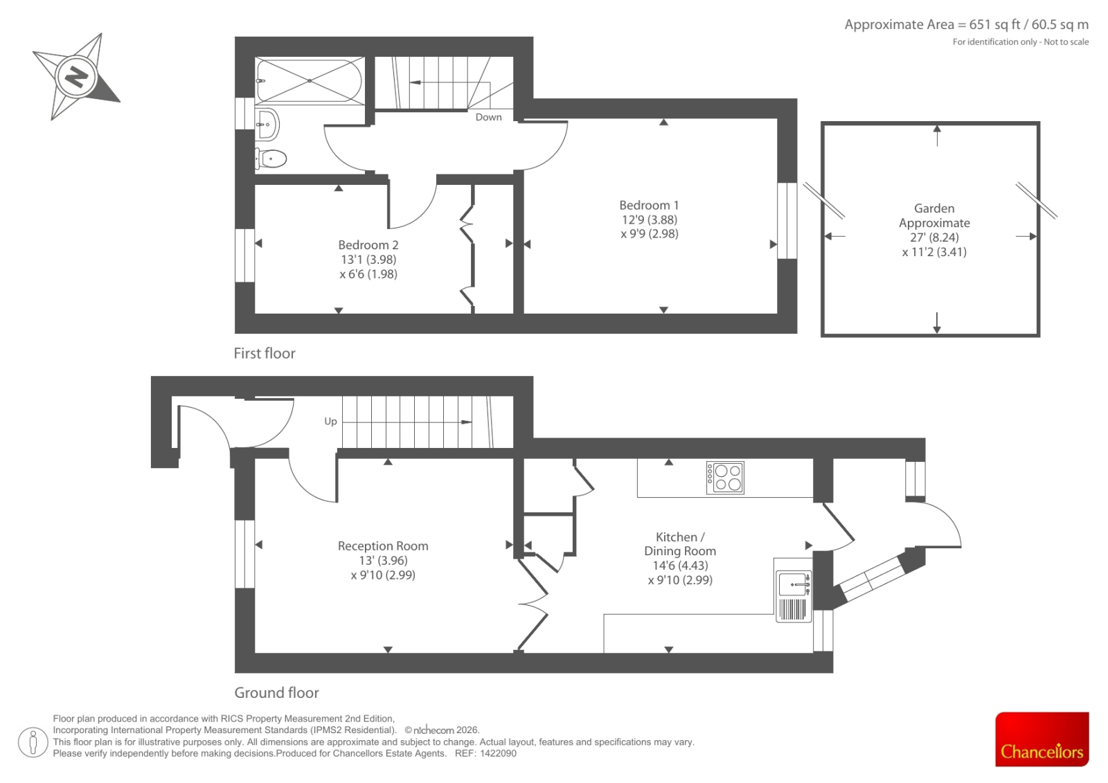 2 LYNN CLOSE, Lynn Close, Oxford floorplan