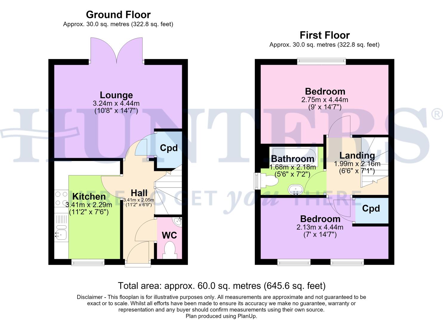 127, Martindale Crescent, Manchester floorplan