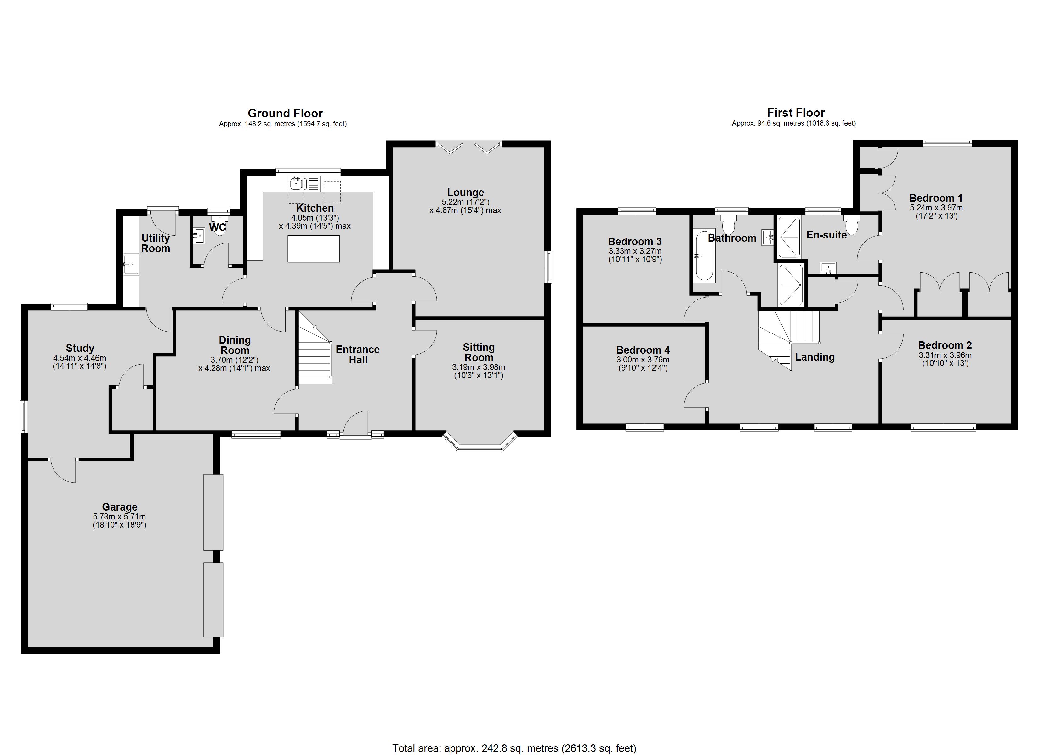 72, Station Road, Lincoln floorplan