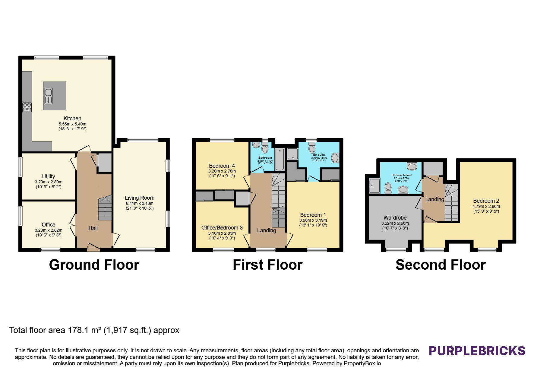 18, Trafalgar Drive, Brooklands, Milton Keynes floorplan