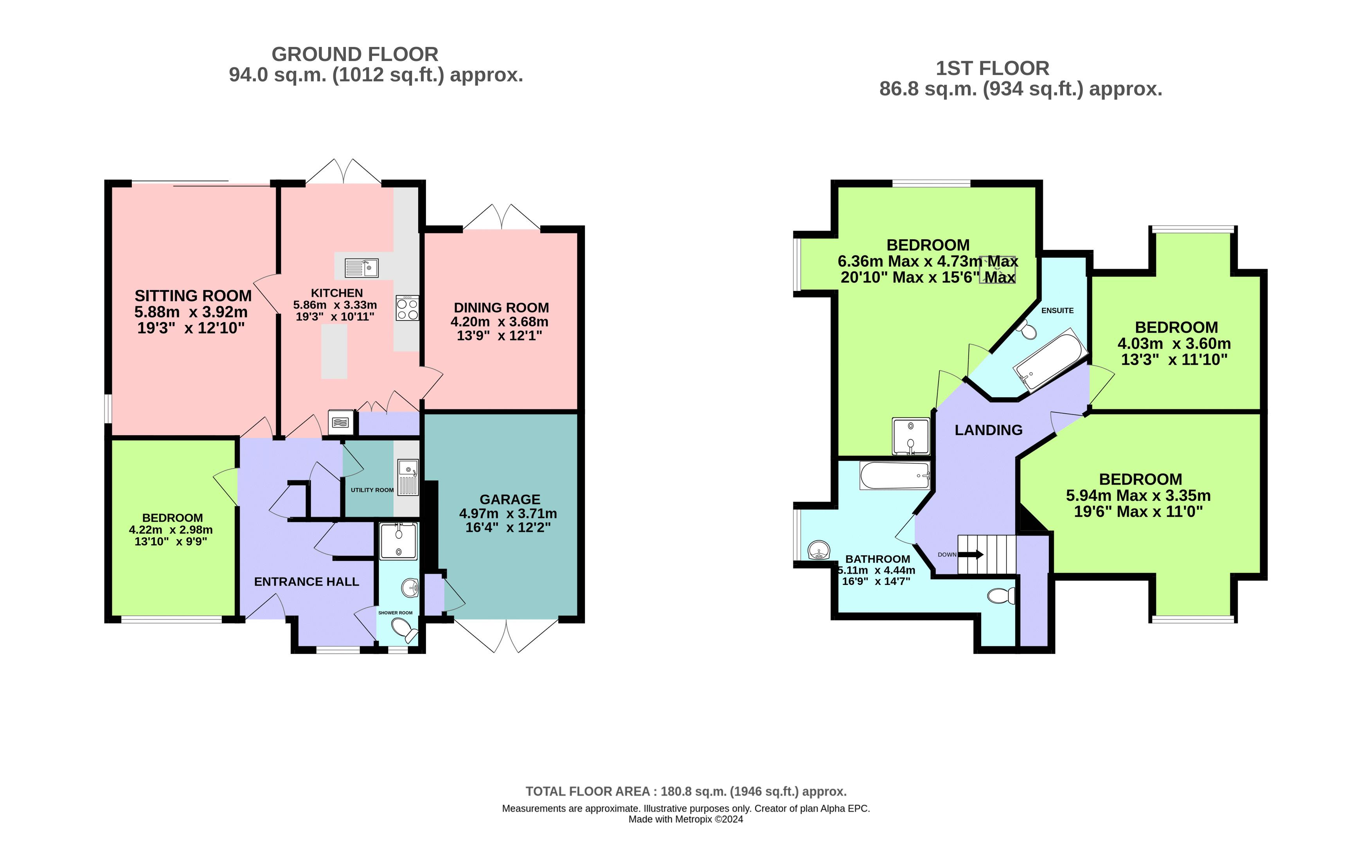4 bed detached house for sale in Godfrey Close, Grove, Wantage OX12