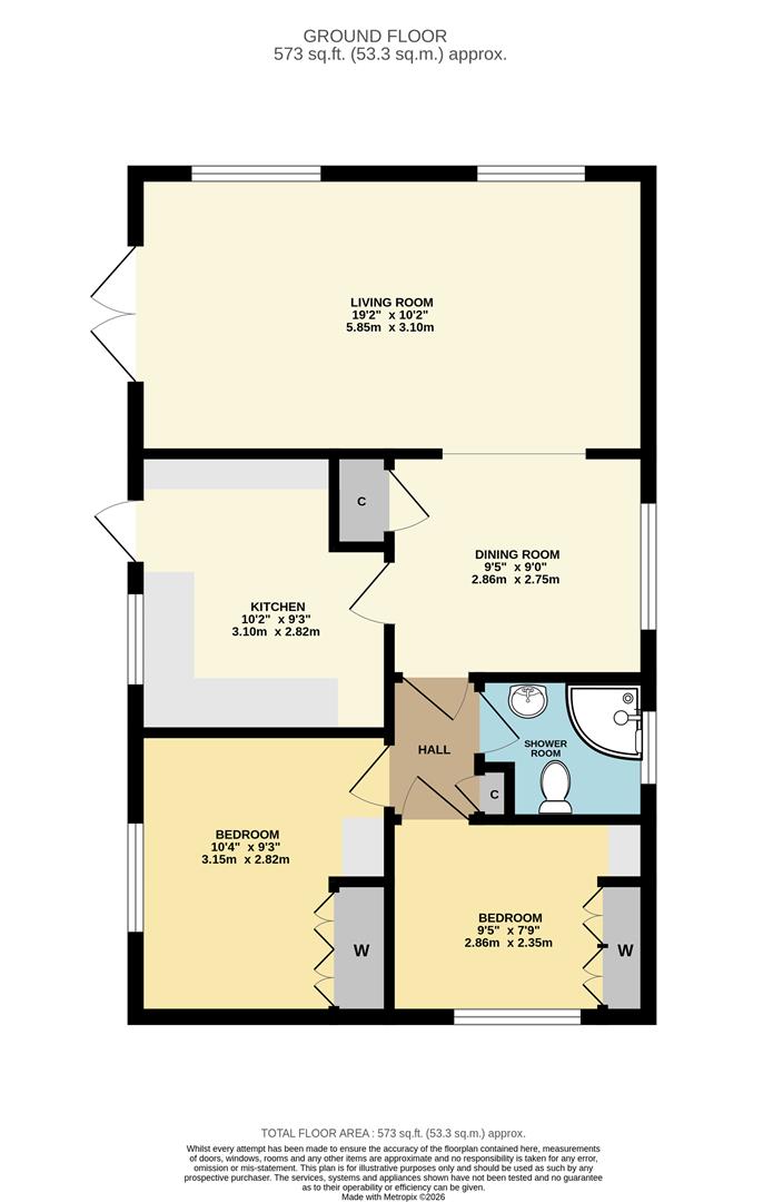 Avon View Park Homes, Oxford Road, Ryton-On-Dunsmore floorplan