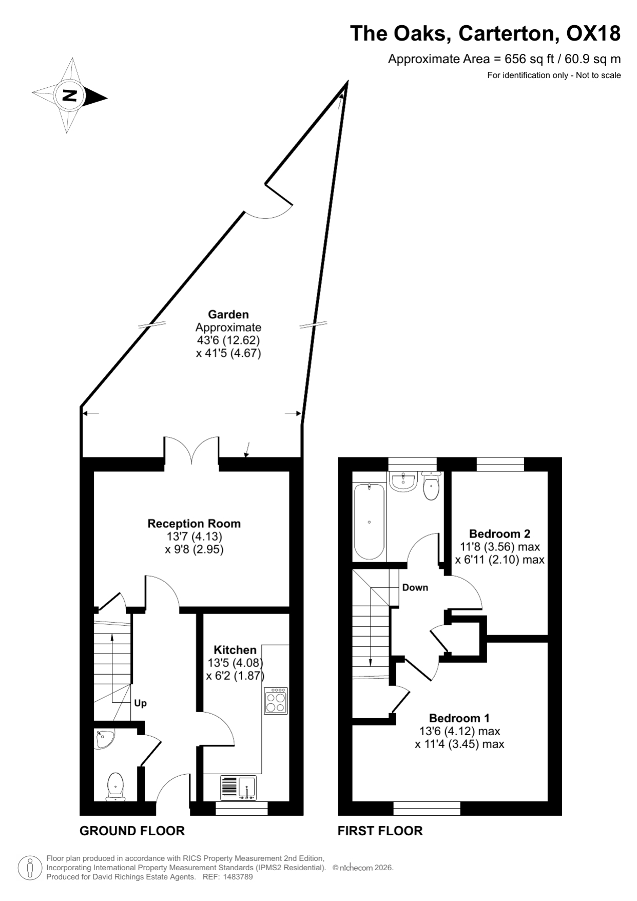 27, The Oaks, Carterton floorplan
