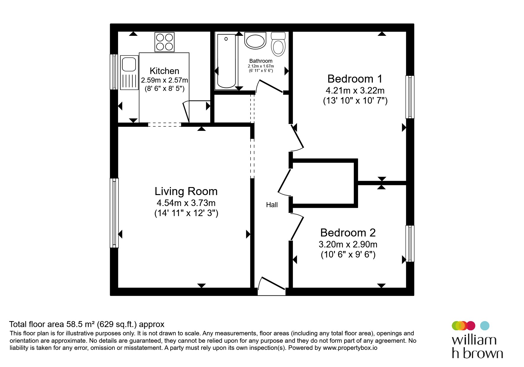 19, Churchman Close, Woodbridge floorplan