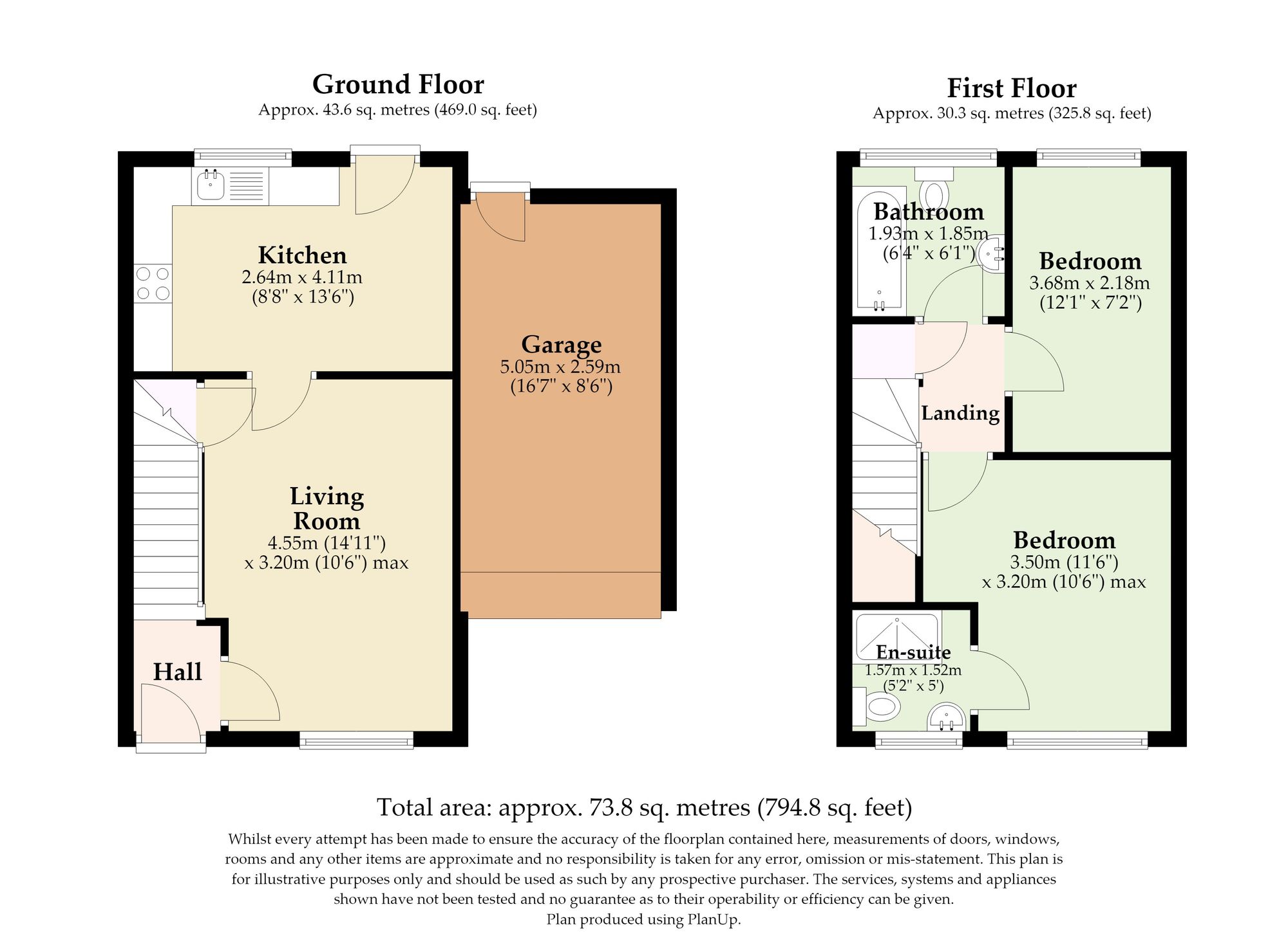 12 Beeleigh Way, Great Yarmouth floorplan