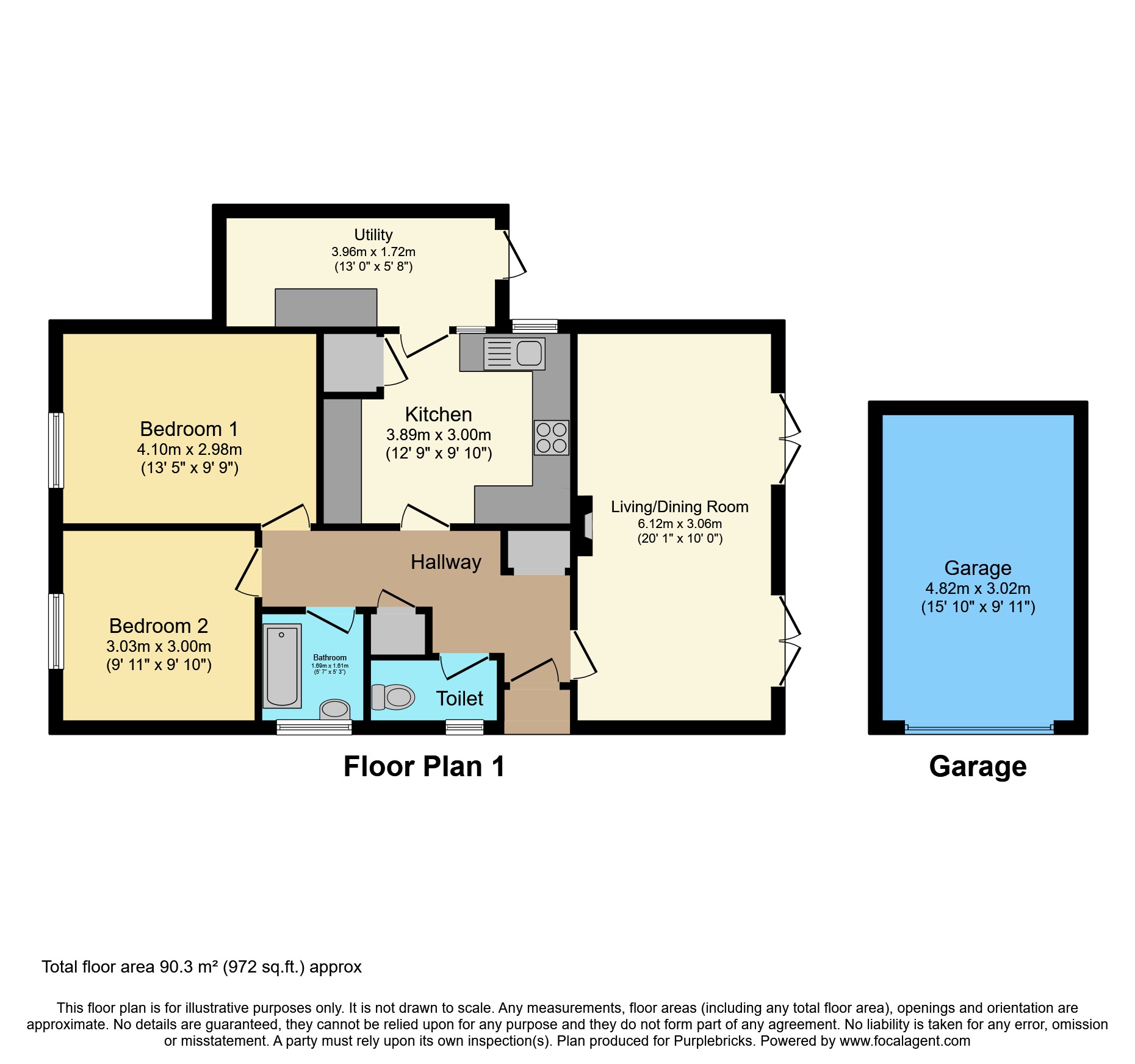 Ryslea, School Street, Telford floorplan