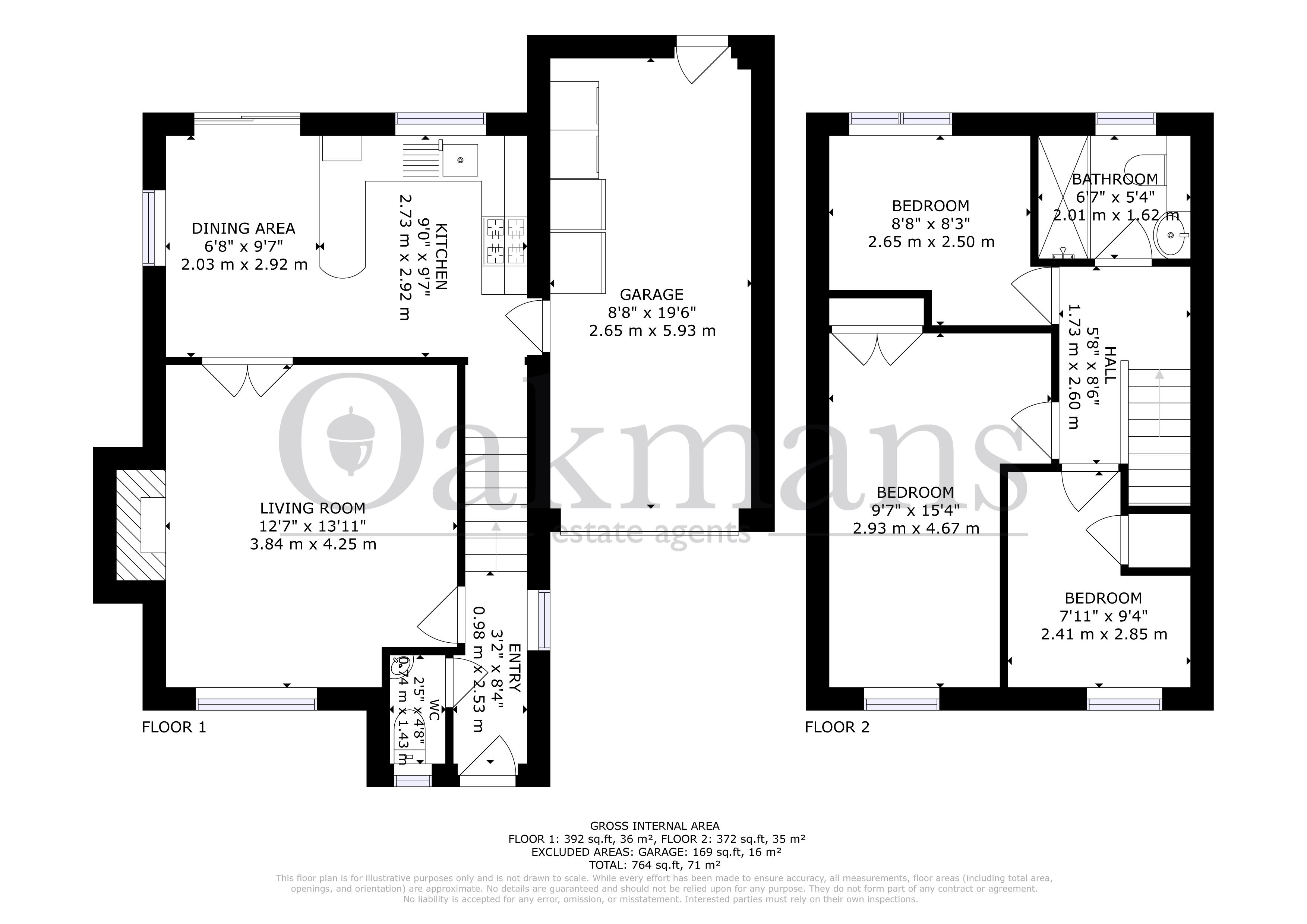 5 BIRCHWOODS, BIRMINGHAM floorplan