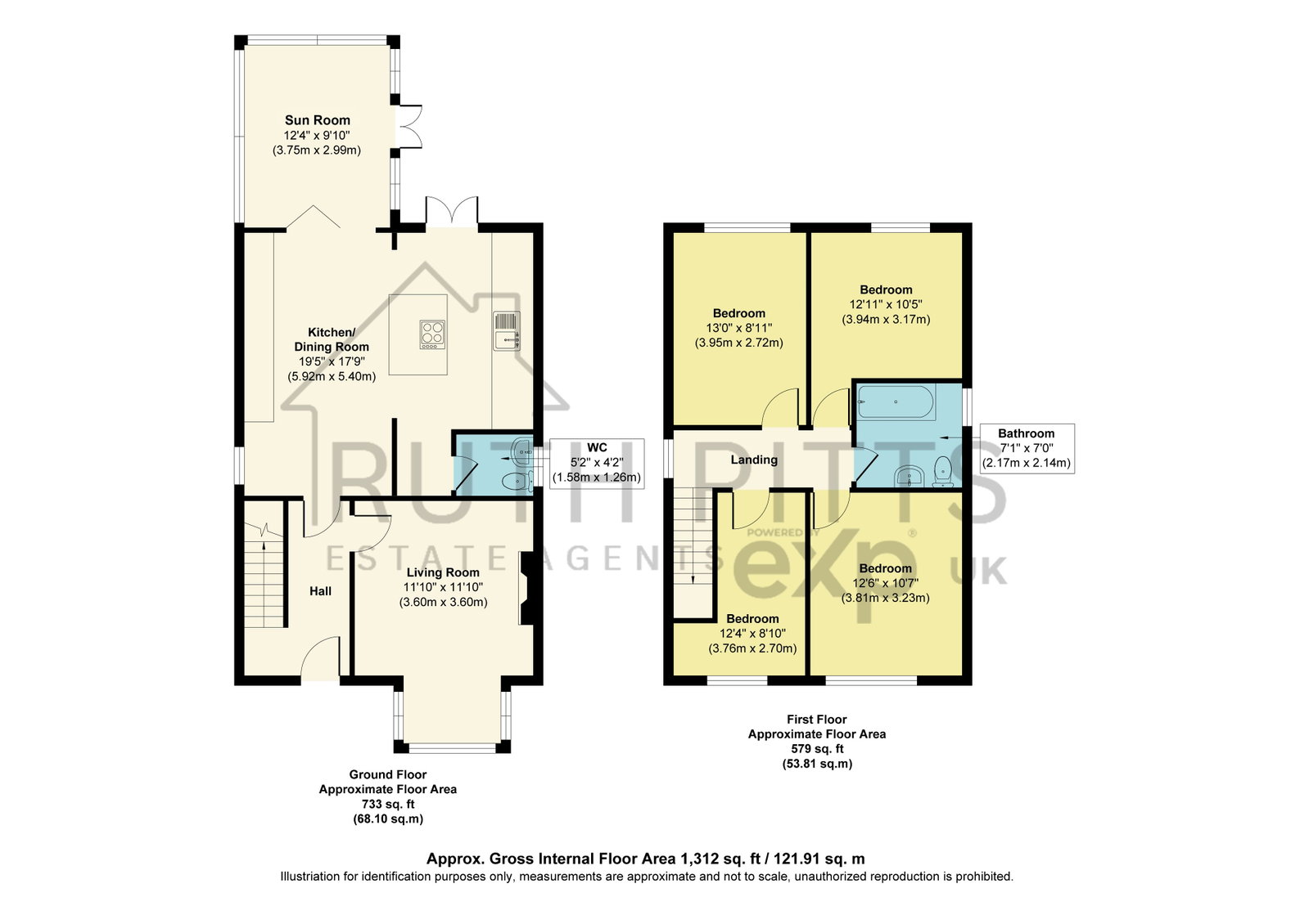 40d, White Apron Street, Pontefract floorplan