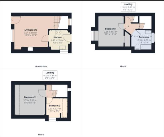 6 Leececroft Yard, 78, Stramongate, Kendal floorplan