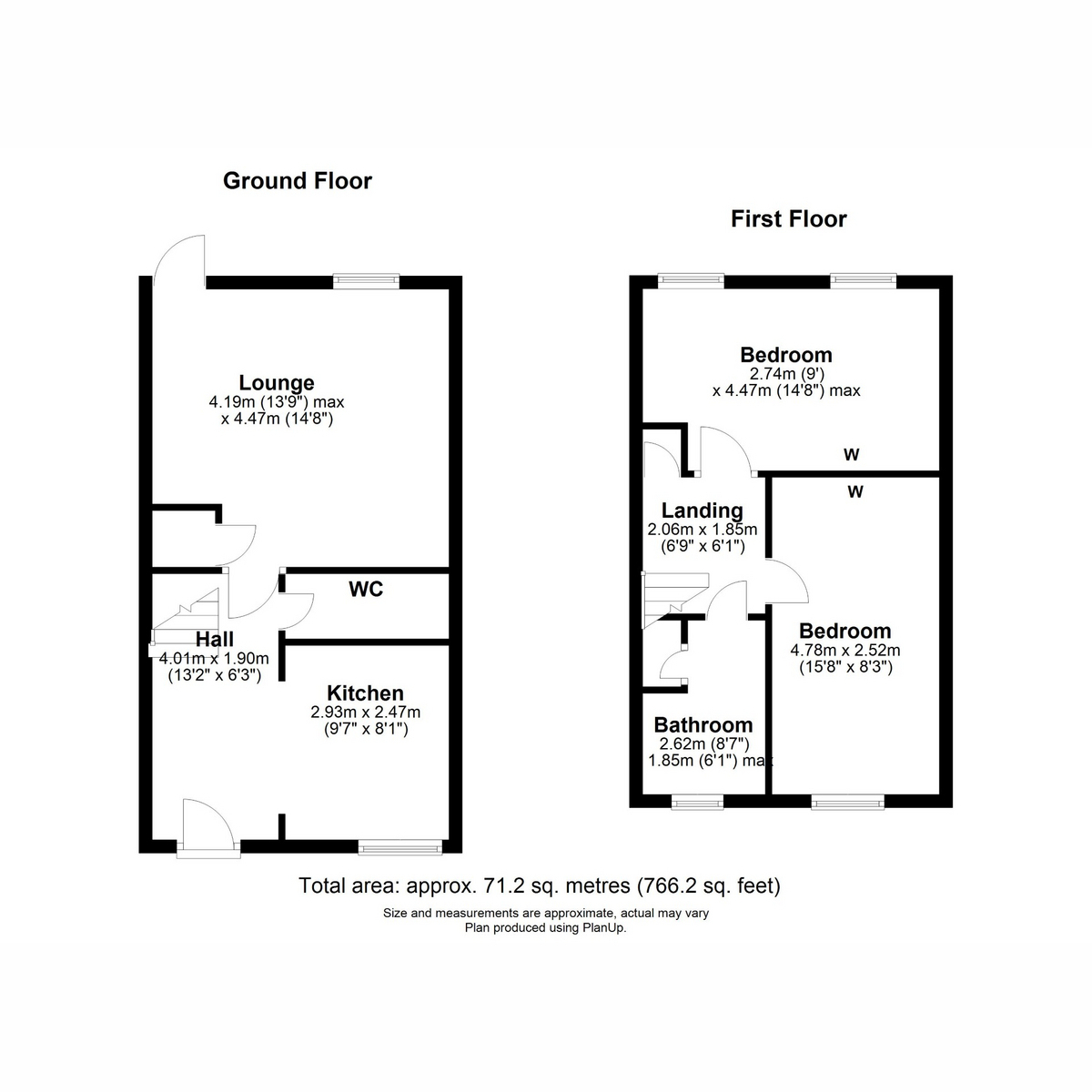 21, Cotton Crescent, Macclesfield floorplan