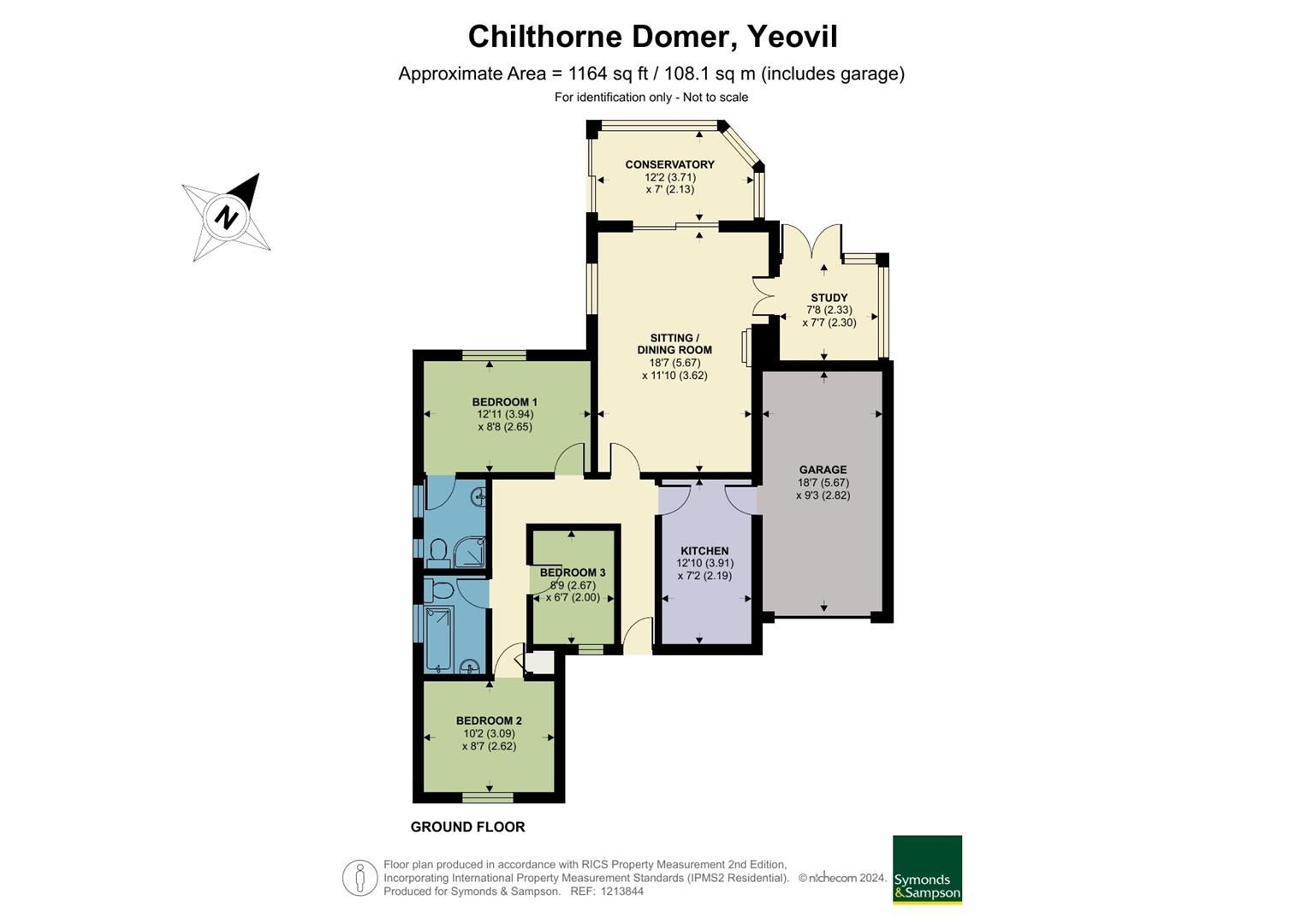 15, Forts Orchard, Chilthorne Domer floorplan