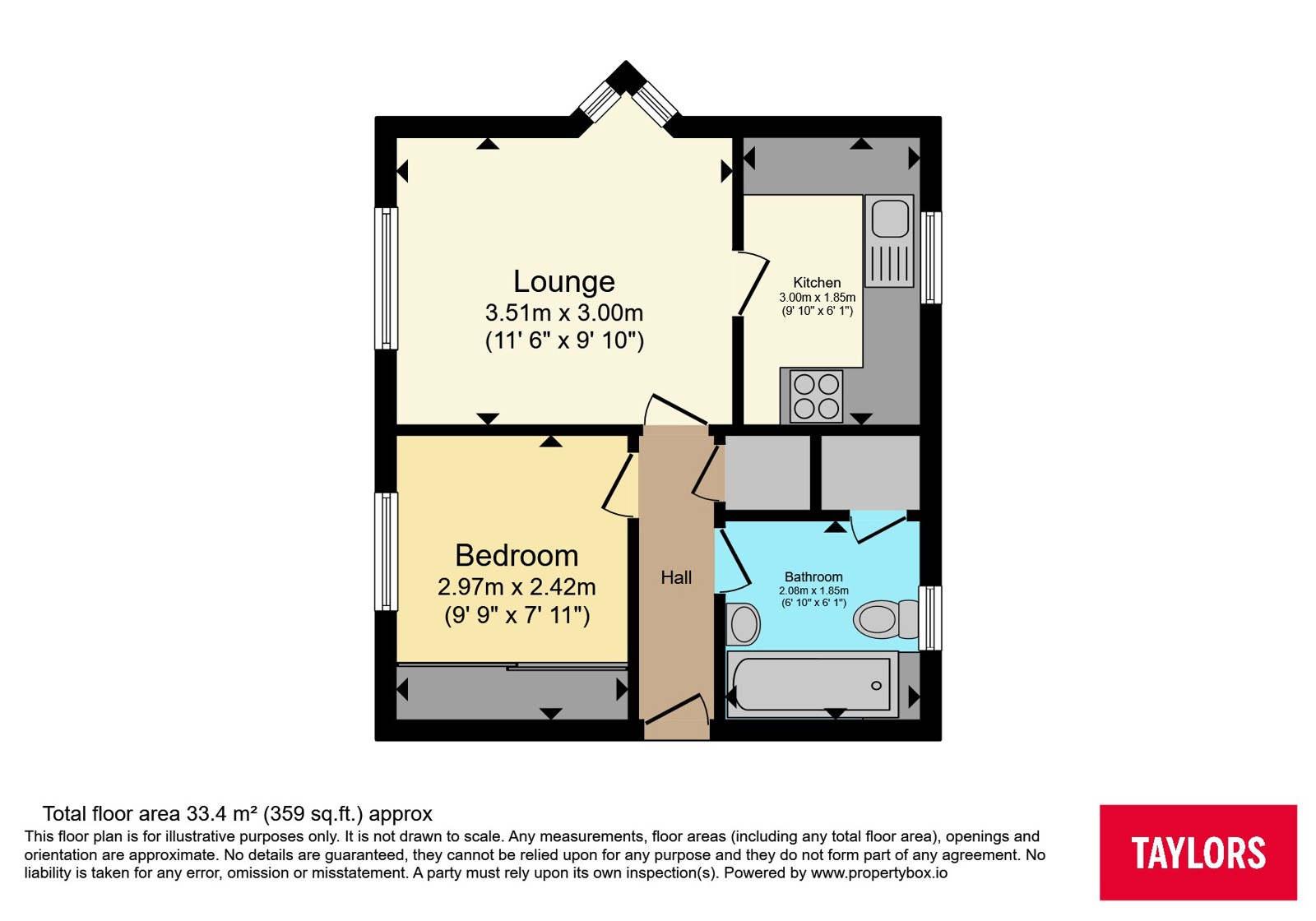 8, Trinity Close, Biggleswade floorplan