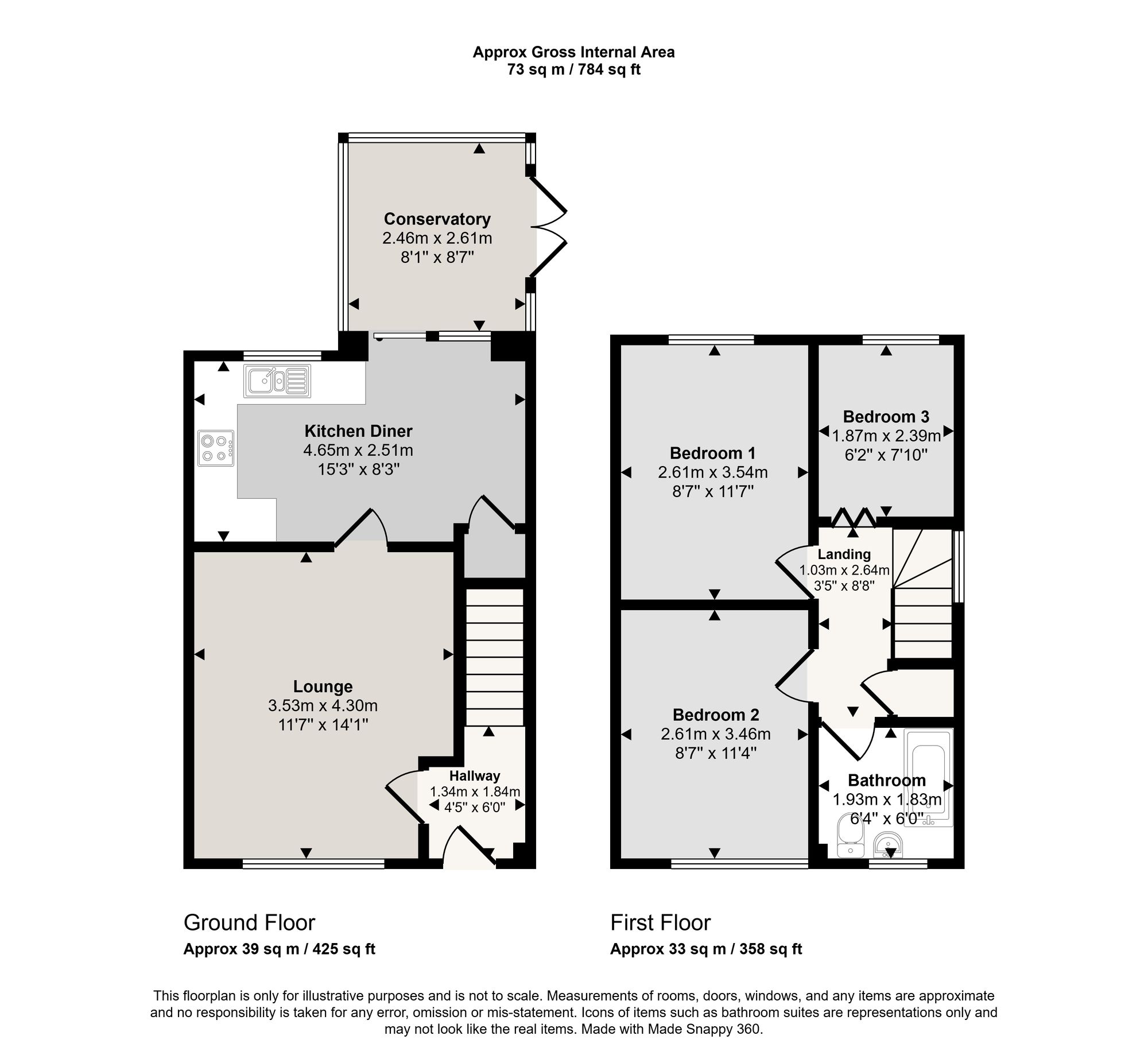 60 Pasturegreen Way, Manchester floorplan