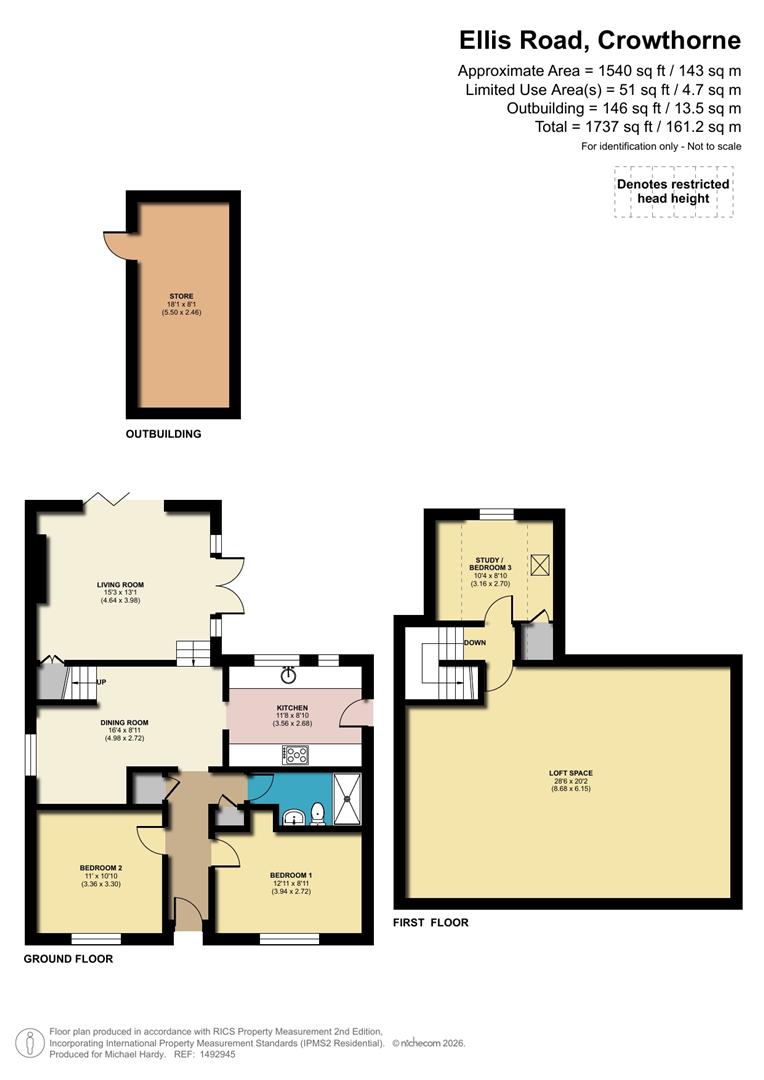8, Ellis Road, Crowthorne floorplan