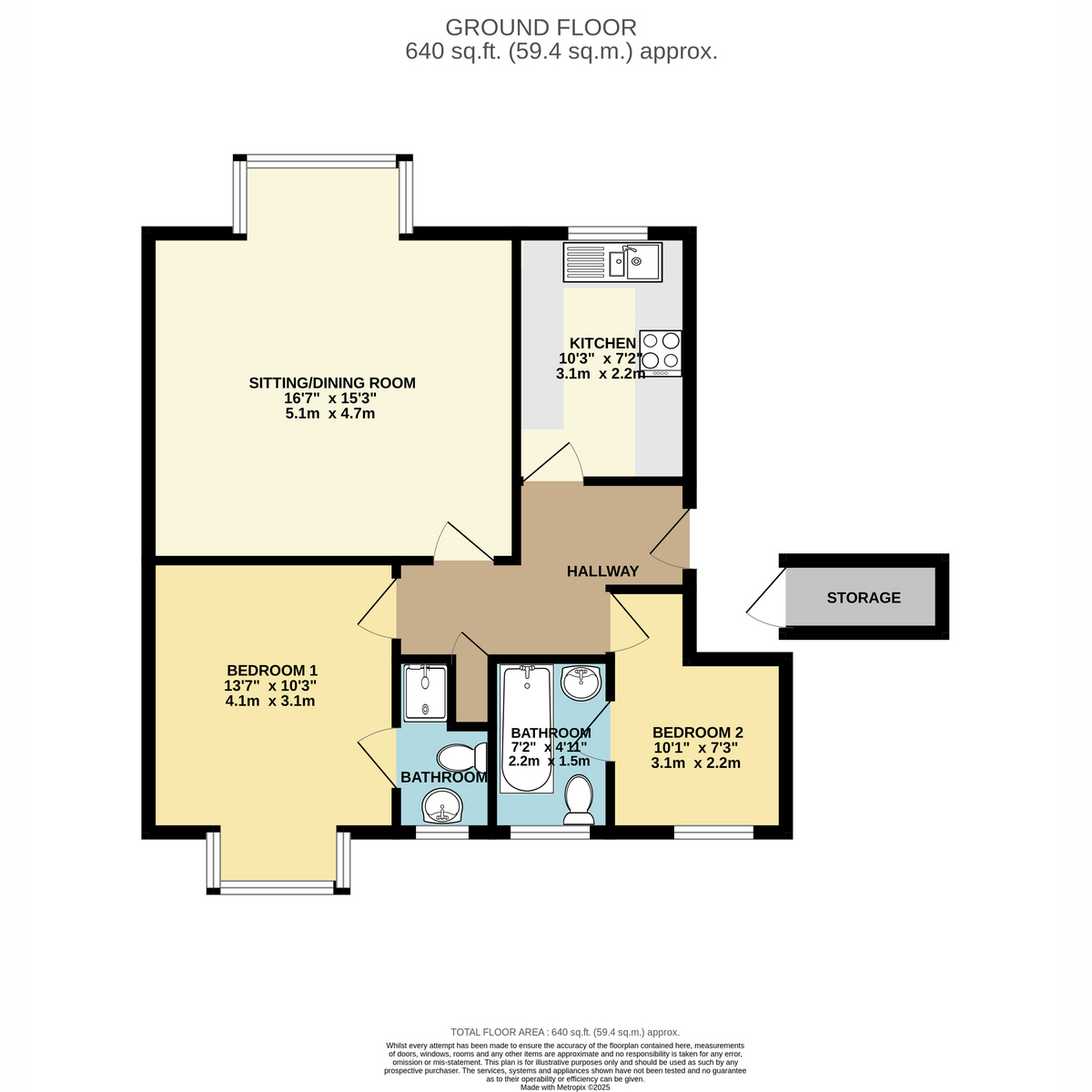 24, High Road, Bushey floorplan