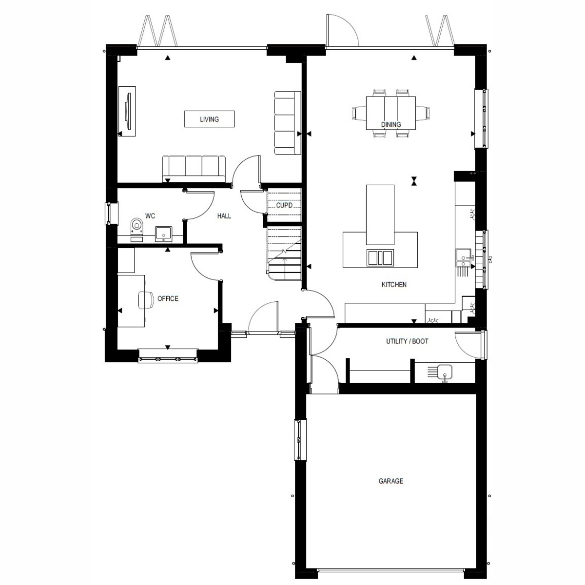 Plot 1, Clevedon Road, Clevedon floorplan