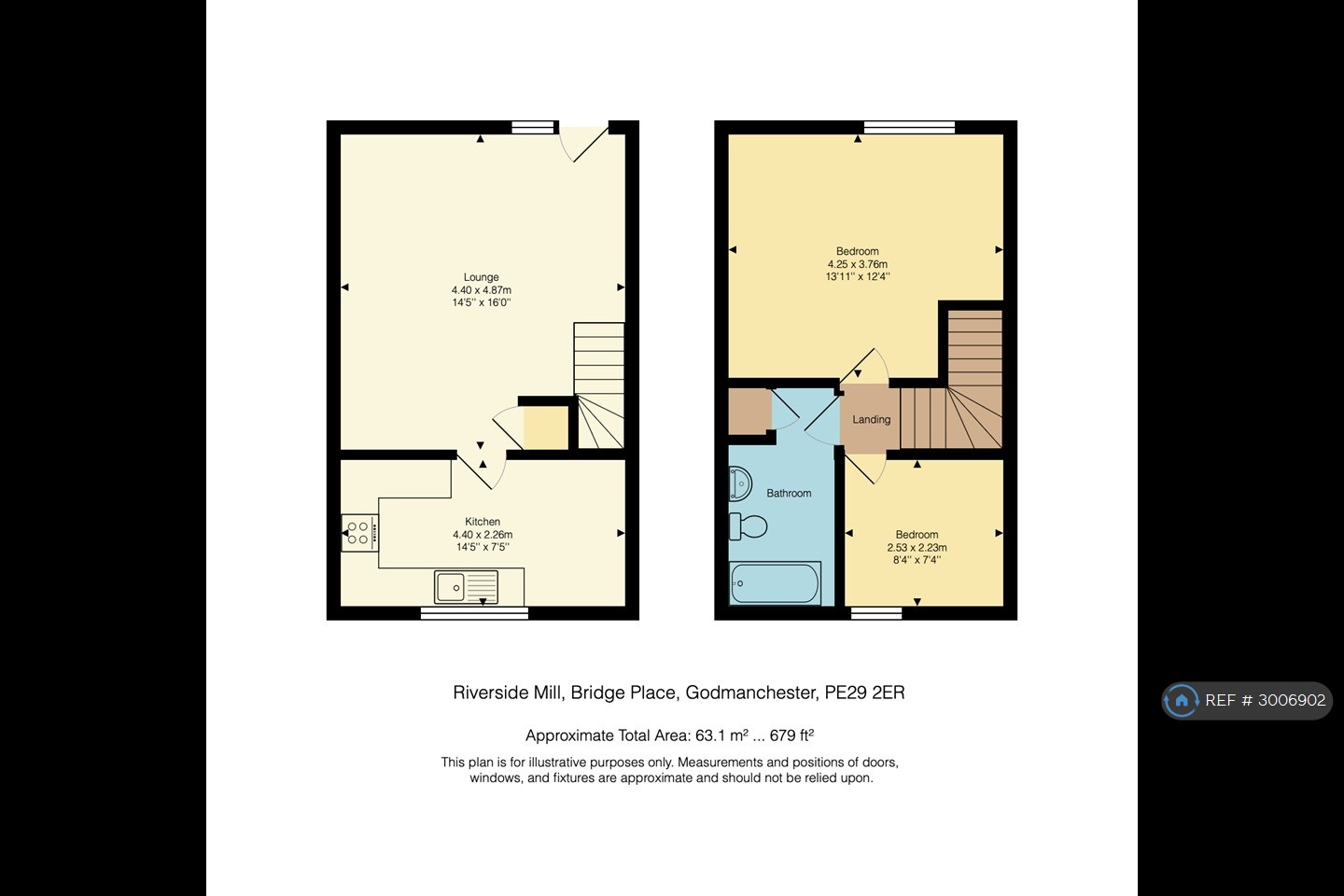 Bridge Place, Godmanchester, Huntingdon floorplan