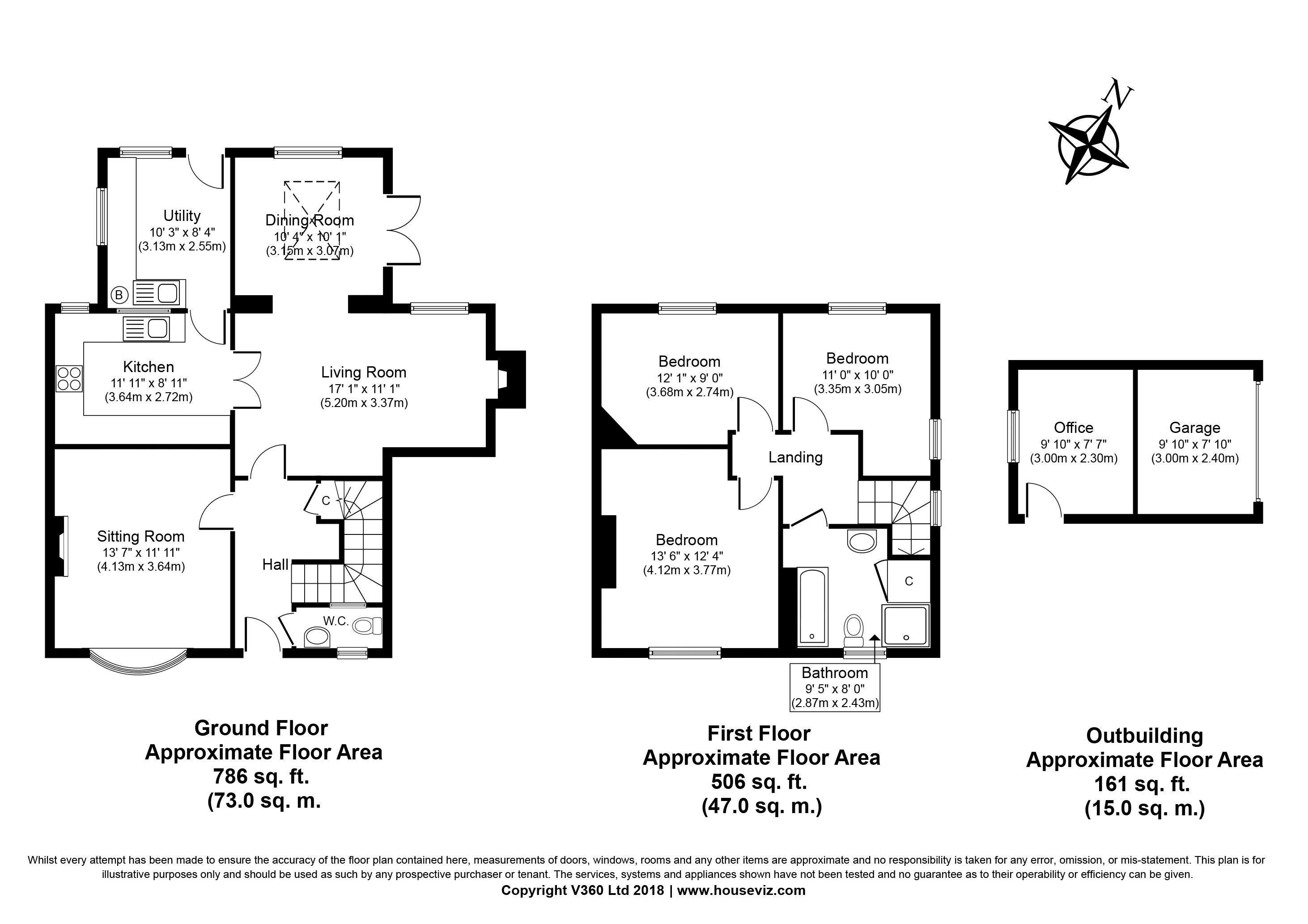 3 Bedrooms Semi-detached house for sale in Nower Road, Dorking RH4