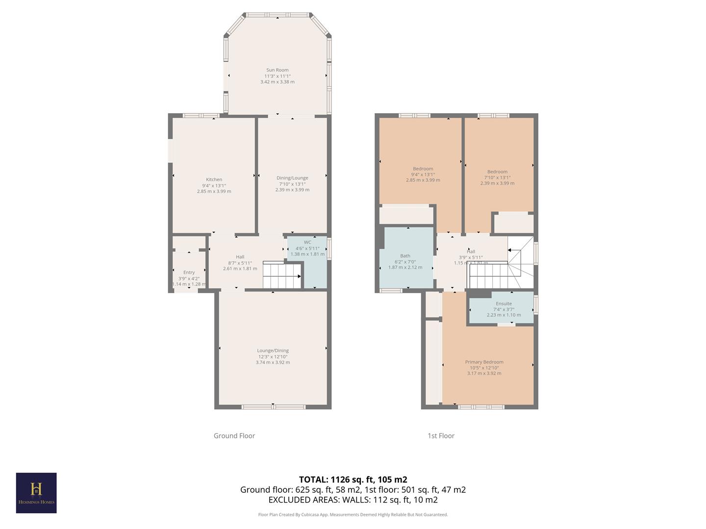 24, Calderglen Avenue, Glasgow floorplan