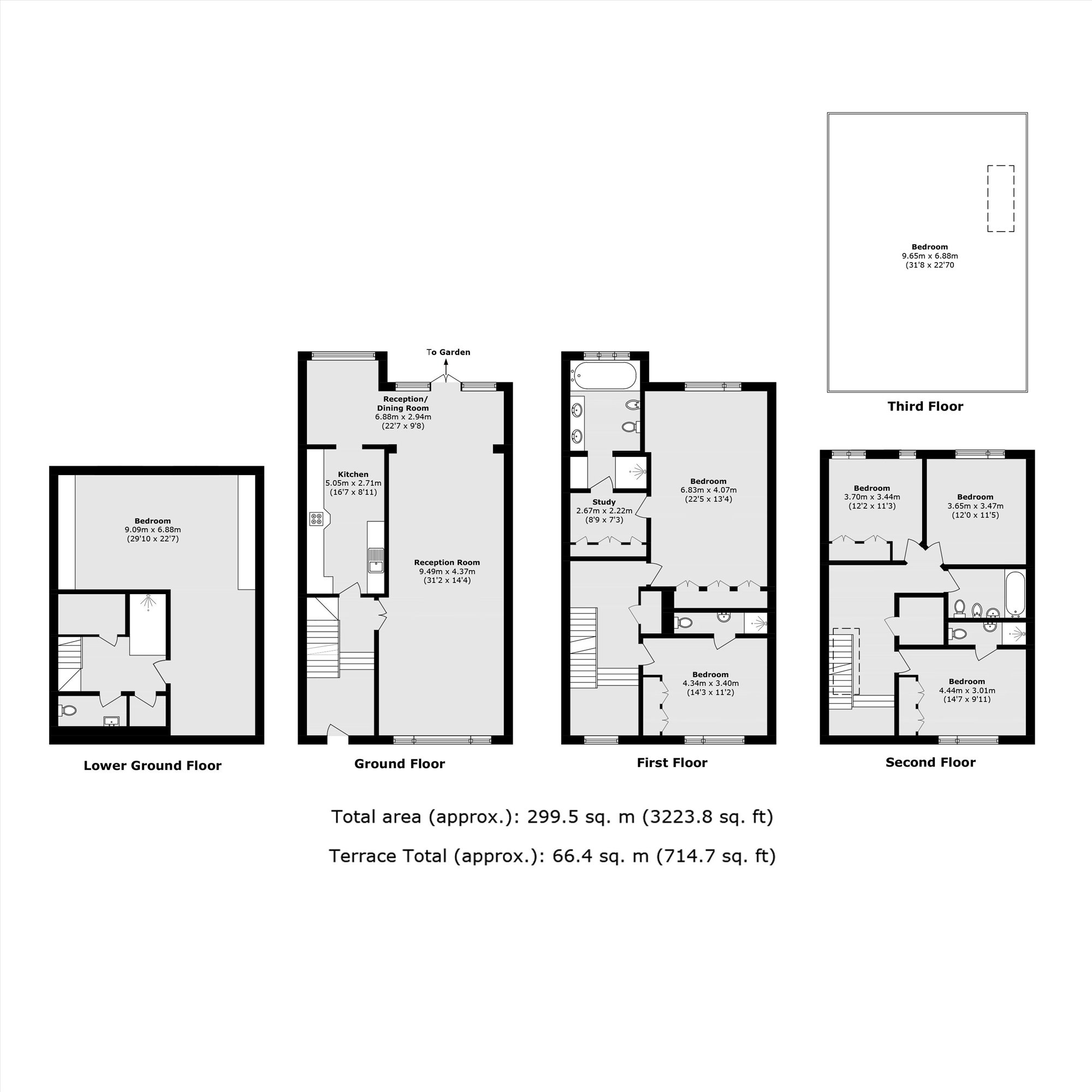 8, Wells Rise, London floorplan
