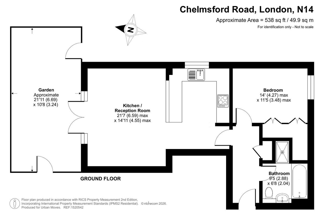 4, Willis Yard, London floorplan