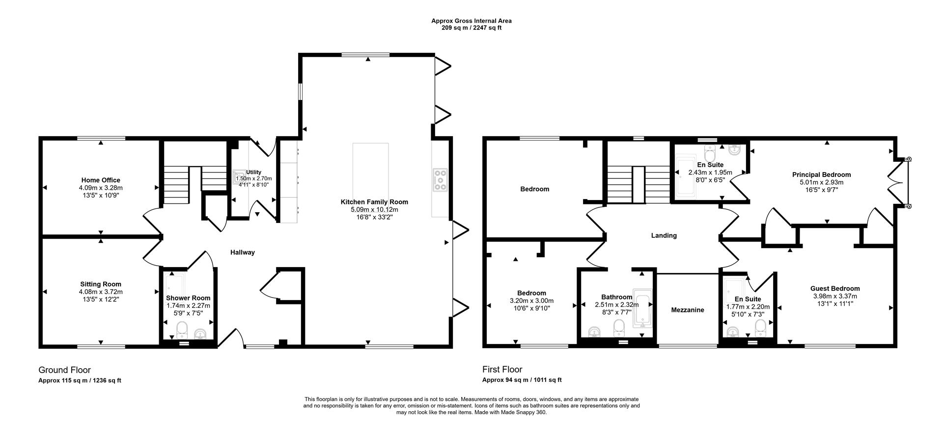 The Barn, Kiln Road, Diss floorplan