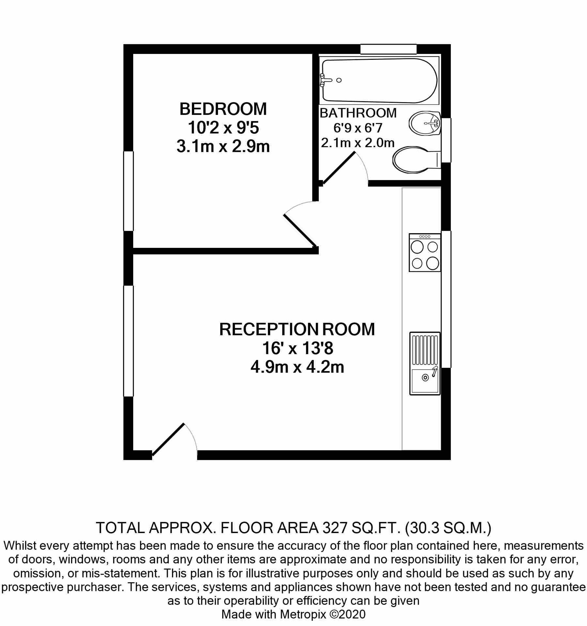 12e Bath Street, Abingdon floorplan