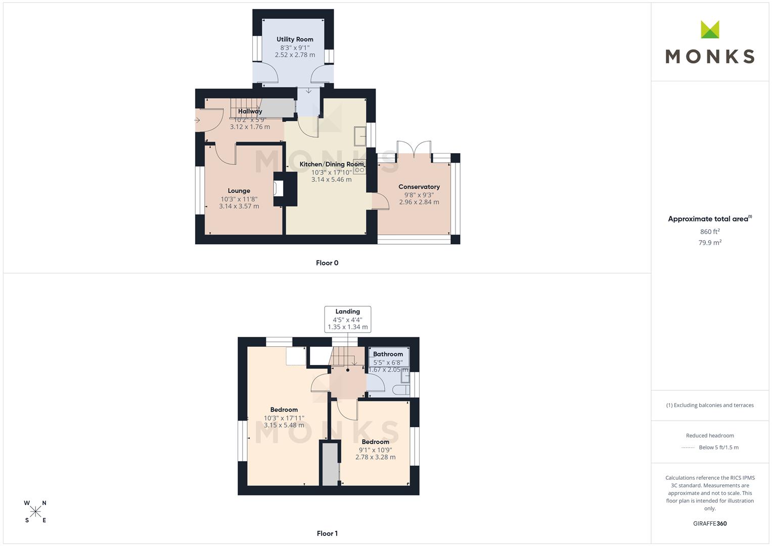55, Pool Rise, Shrewsbury floorplan