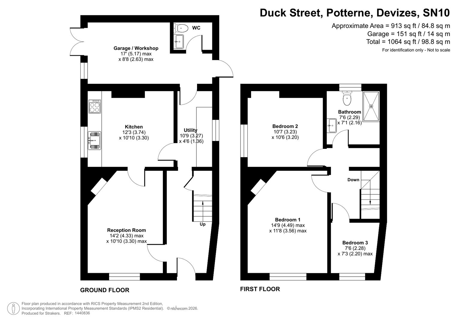 10, Duck Street, Devizes floorplan