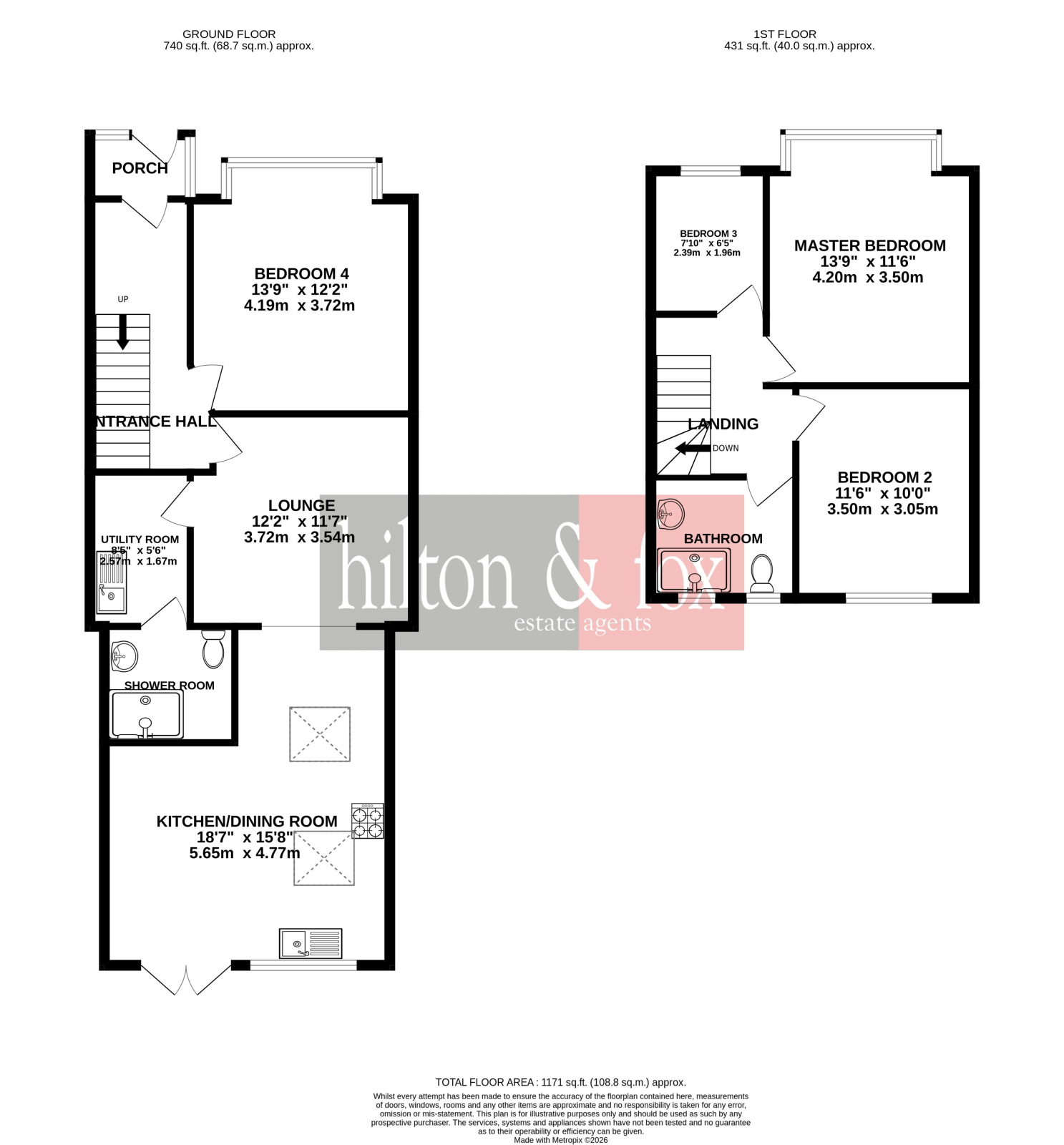 70 Mount Pleasant, Wembley floorplan