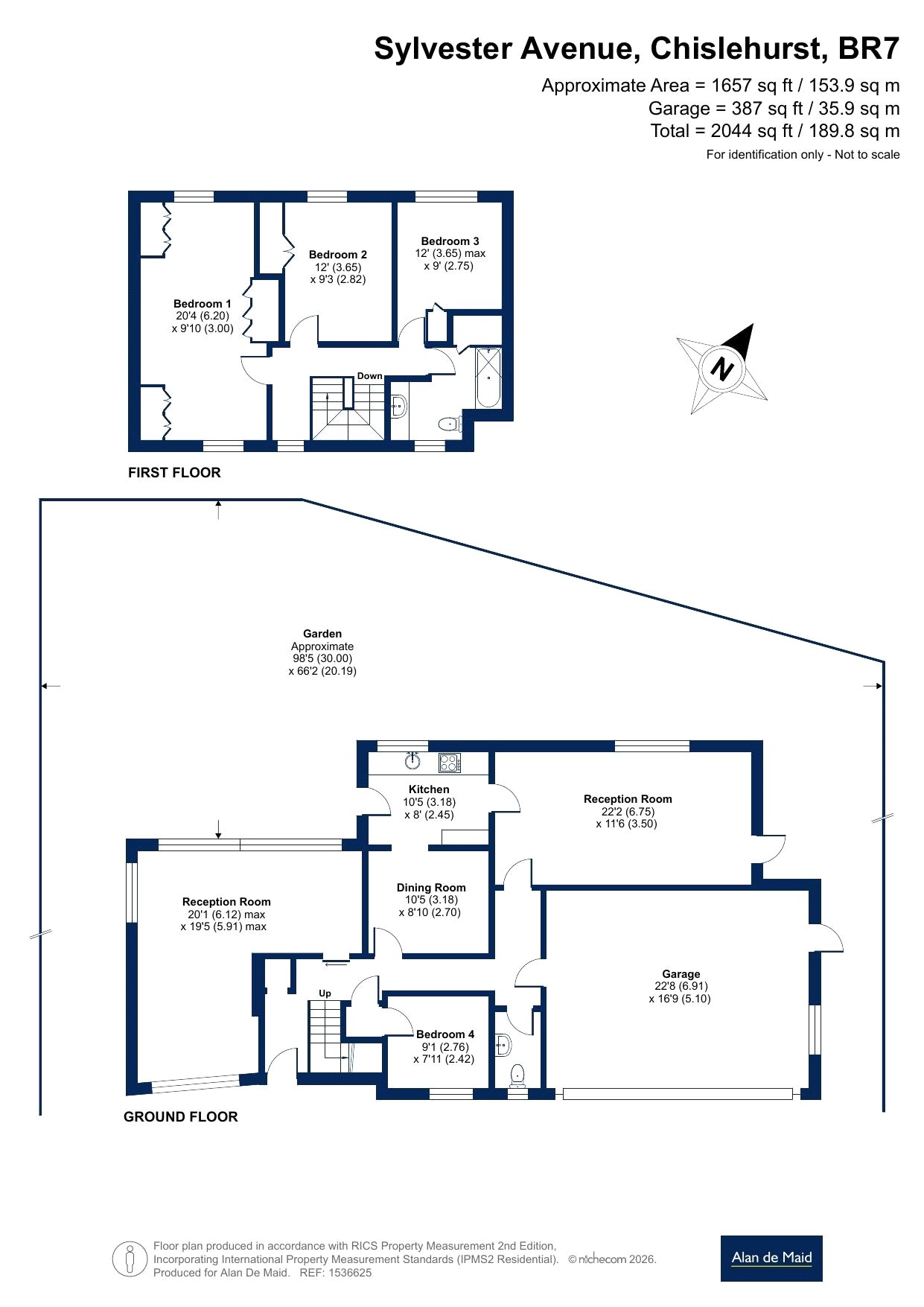 Sylvester Avenue, Chislehurst floorplan
