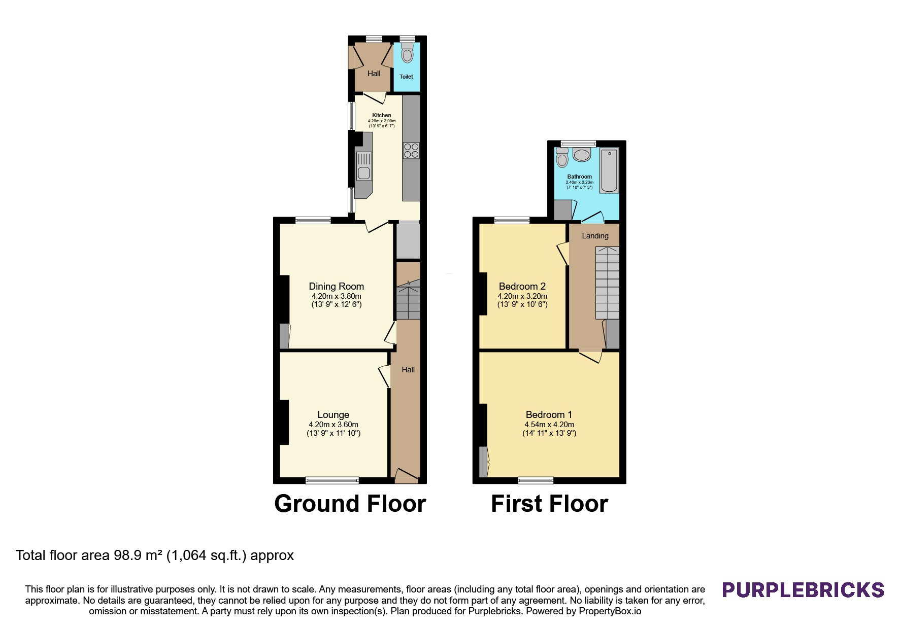 10, Victoria Road, Dukinfield floorplan