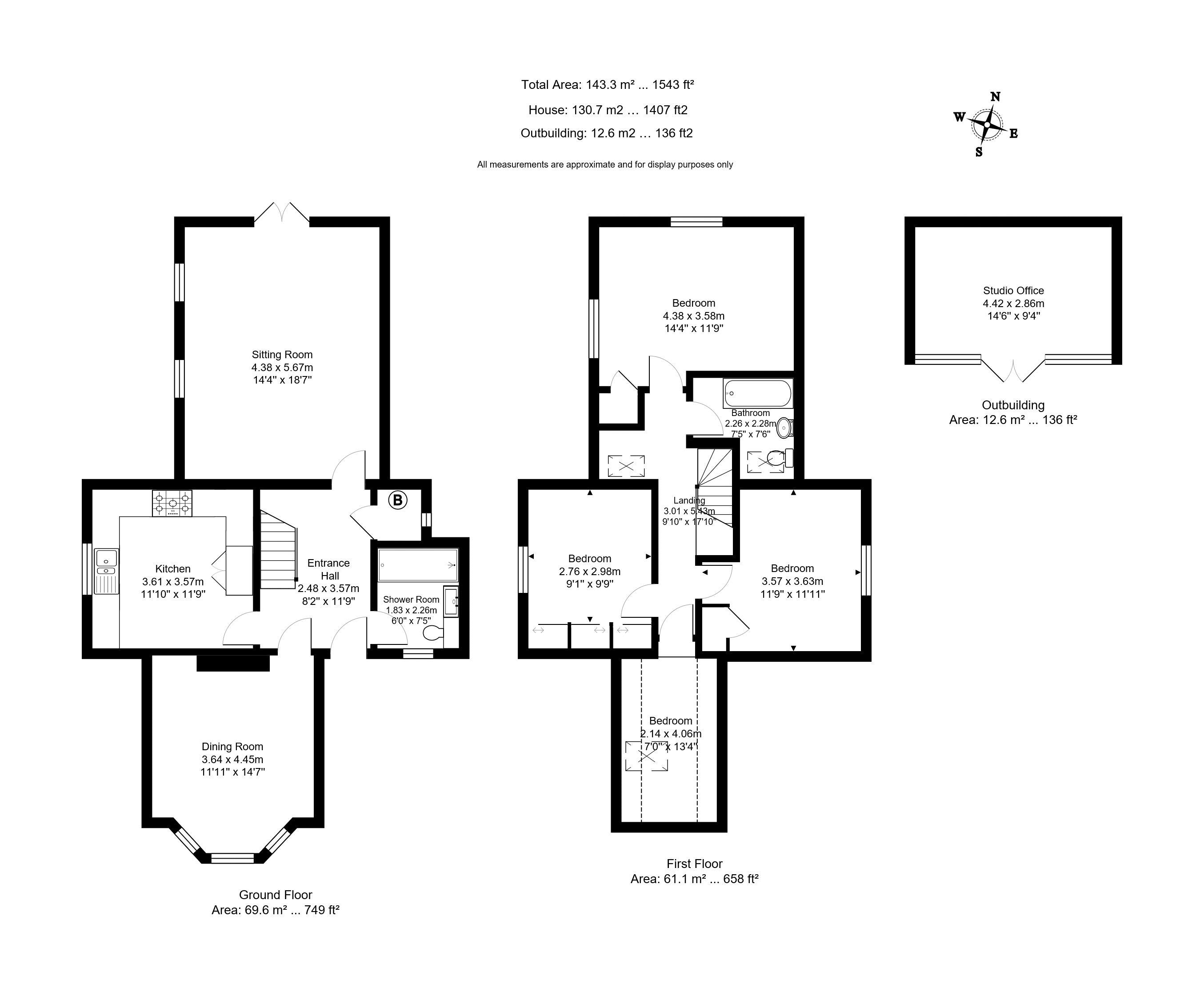 4 Bedrooms Detached house for sale in Sandhurst Road, Tunbridge Wells TN2