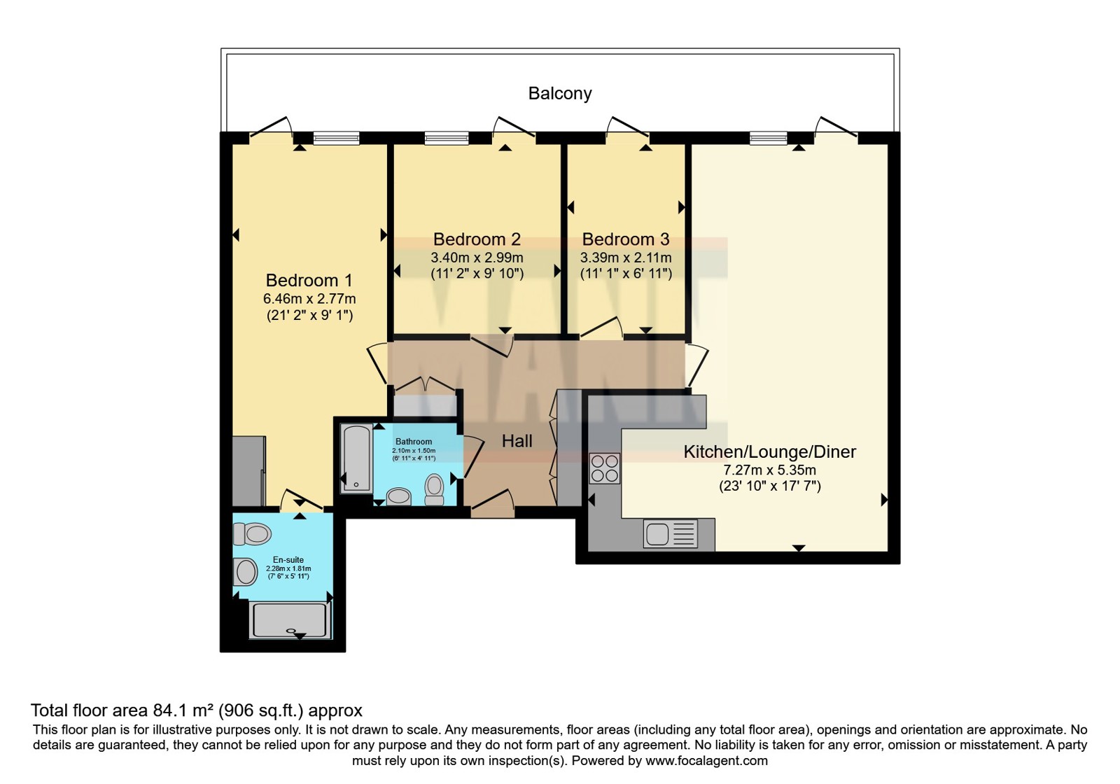 7, Hayes Point, 20, Love Lane, London floorplan