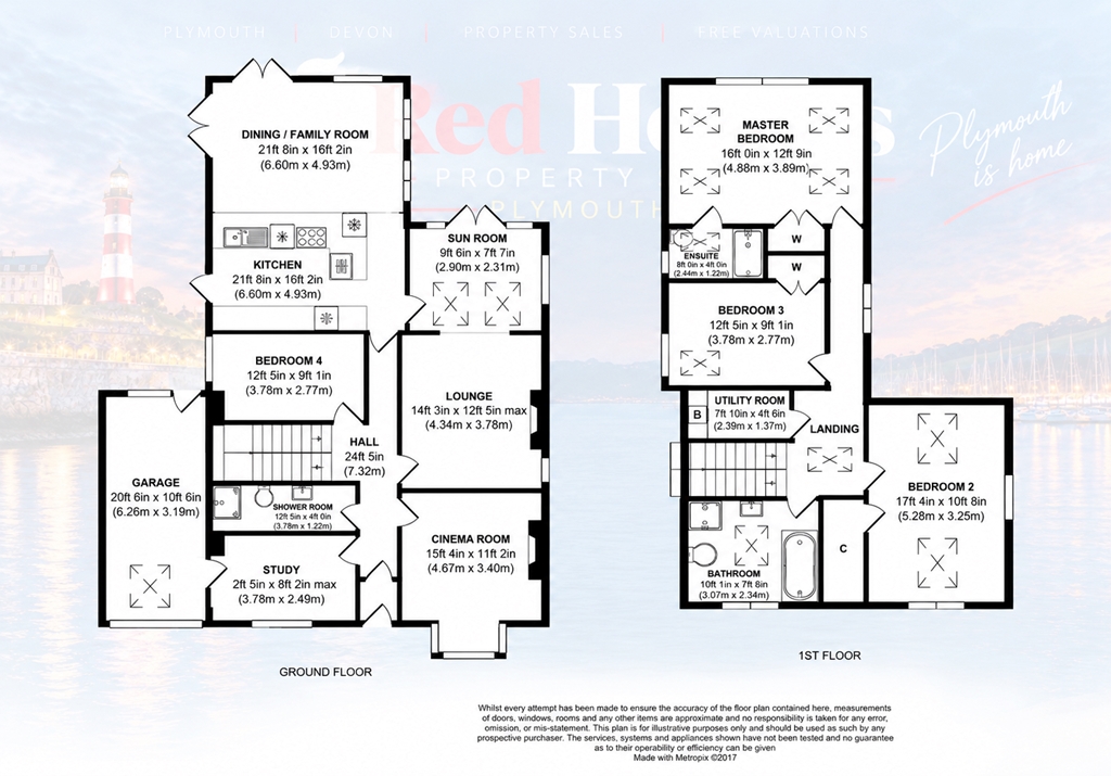 Haye Road South Devon, Plymouth floorplan