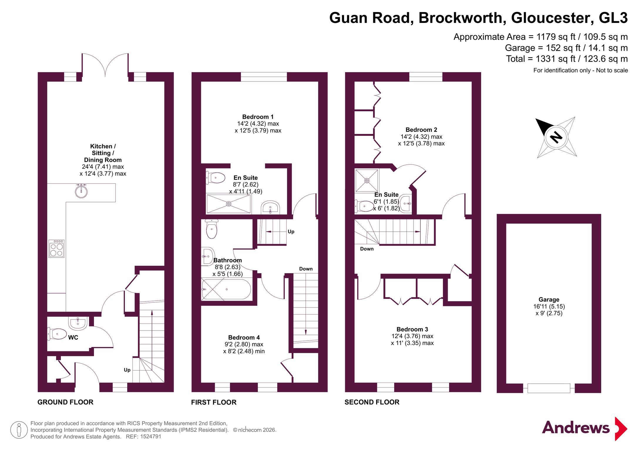 Guan Road, Gloucester floorplan
